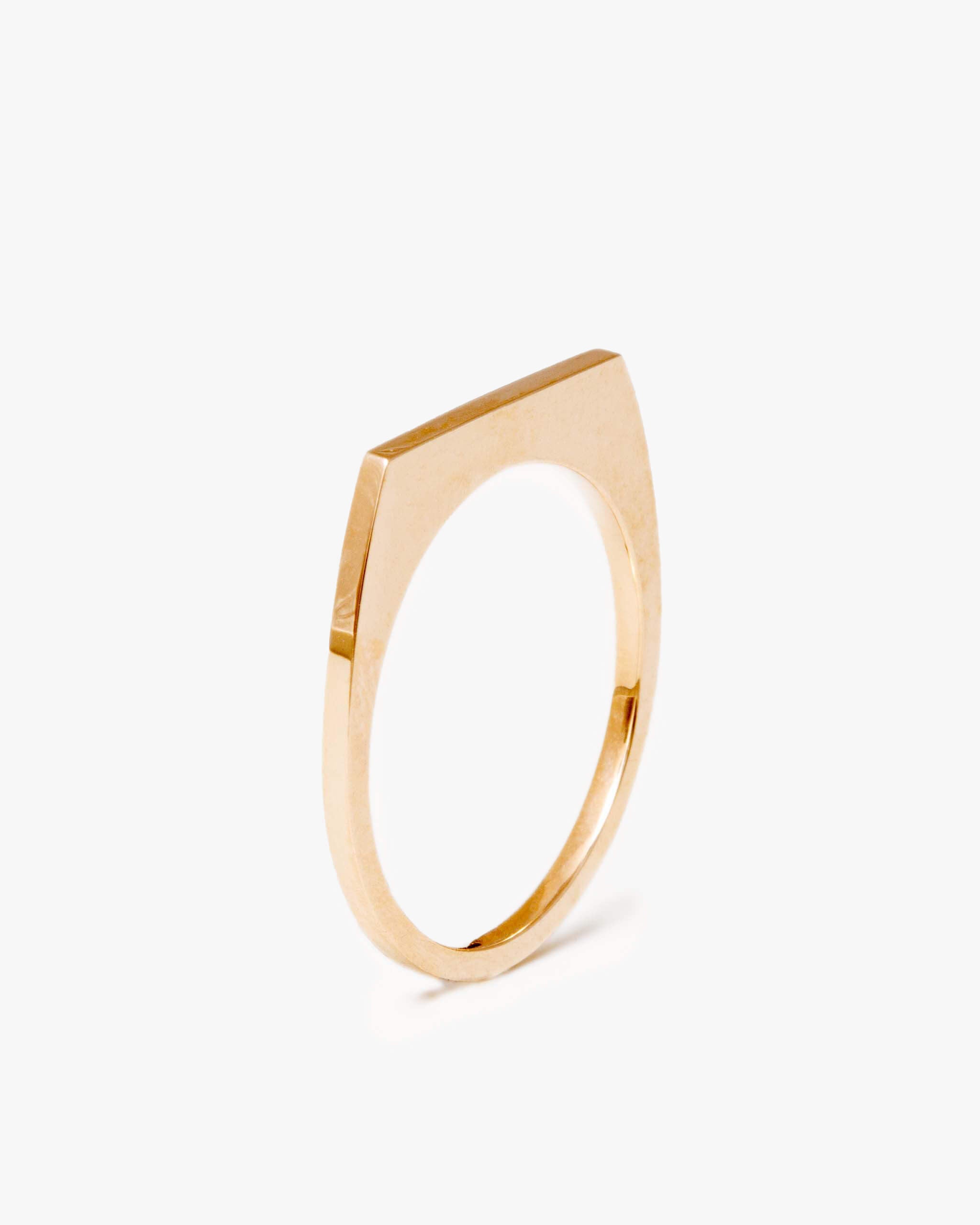 K10YG Flat Ring | 1607R042030