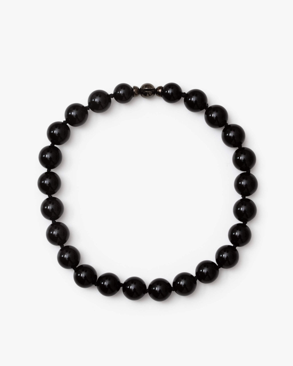 【NEW】Onyx Bold Round Necklace | 2507N011050