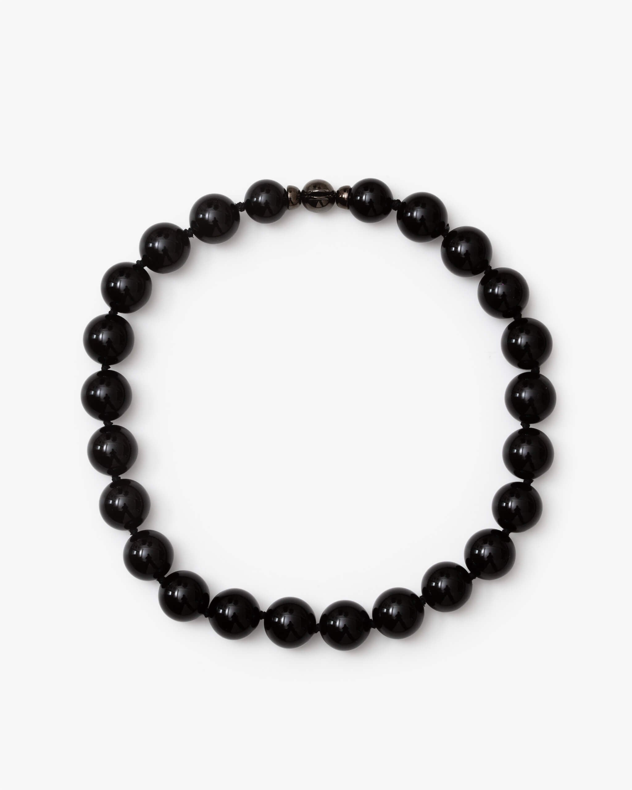 【NEW】Onyx Bold Round Necklace | 2507N011050