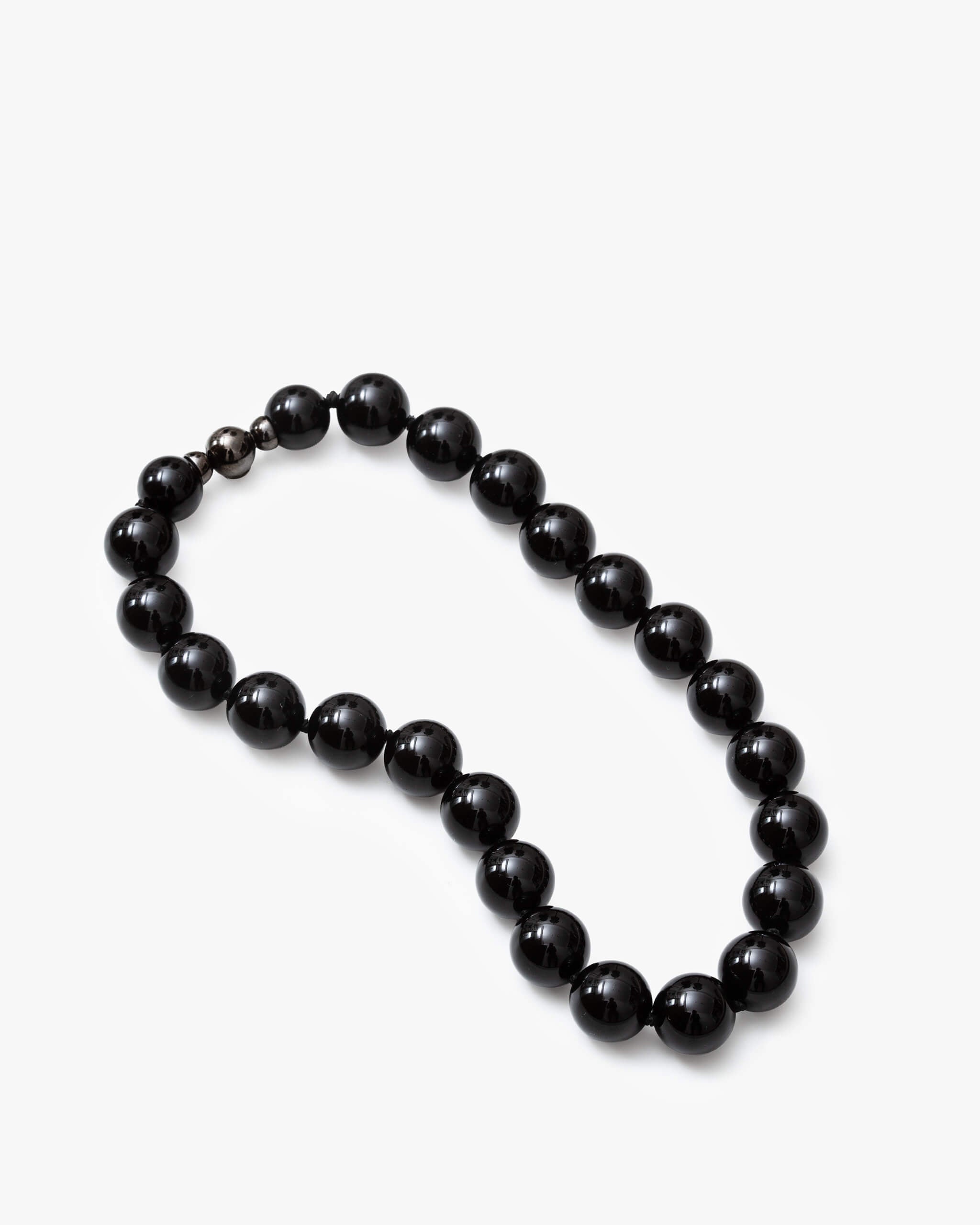 【NEW】Onyx Bold Round Necklace | 2507N011050