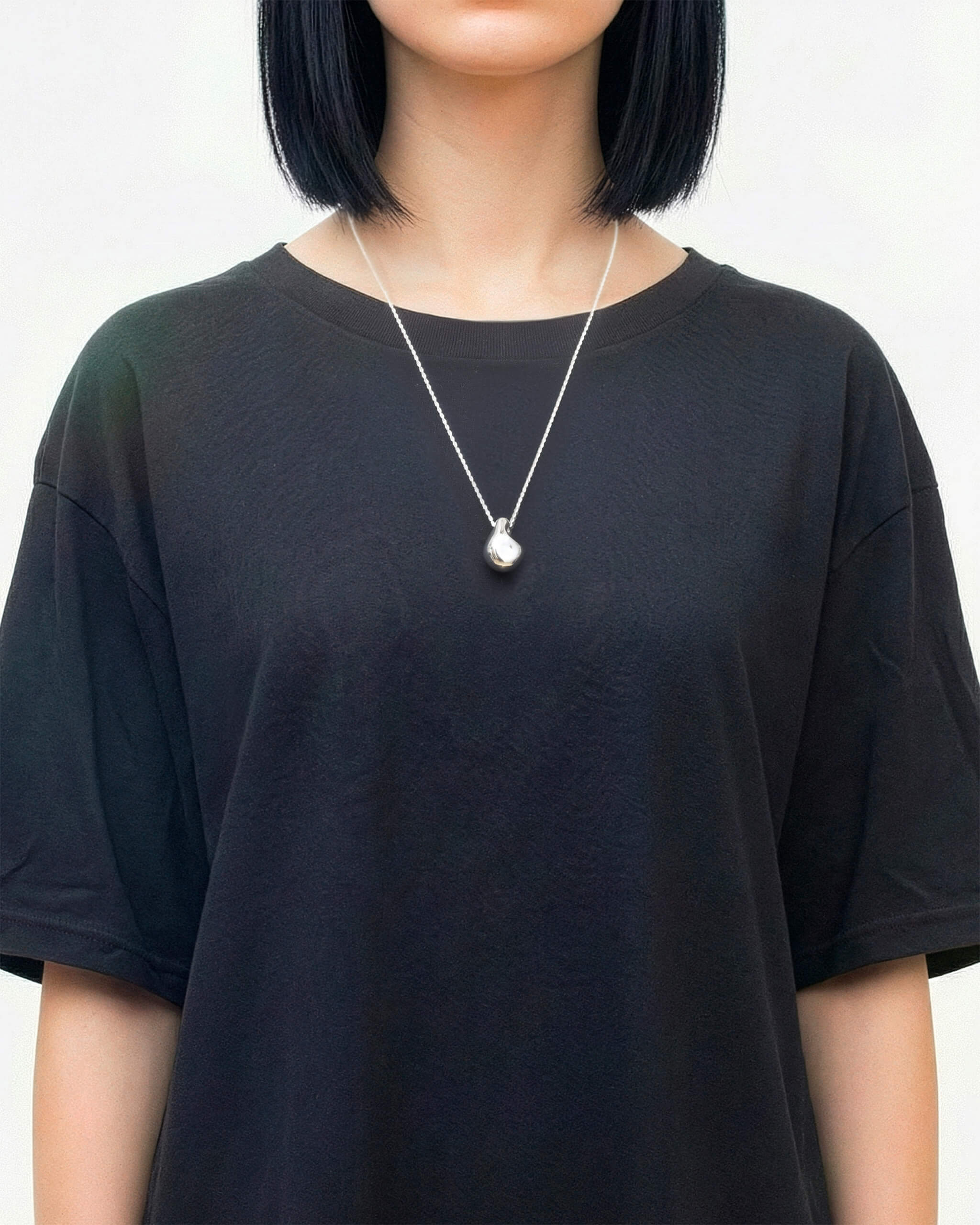 【NEW】Crushed Drop Chain Necklace | 2505N051010_2505N041010