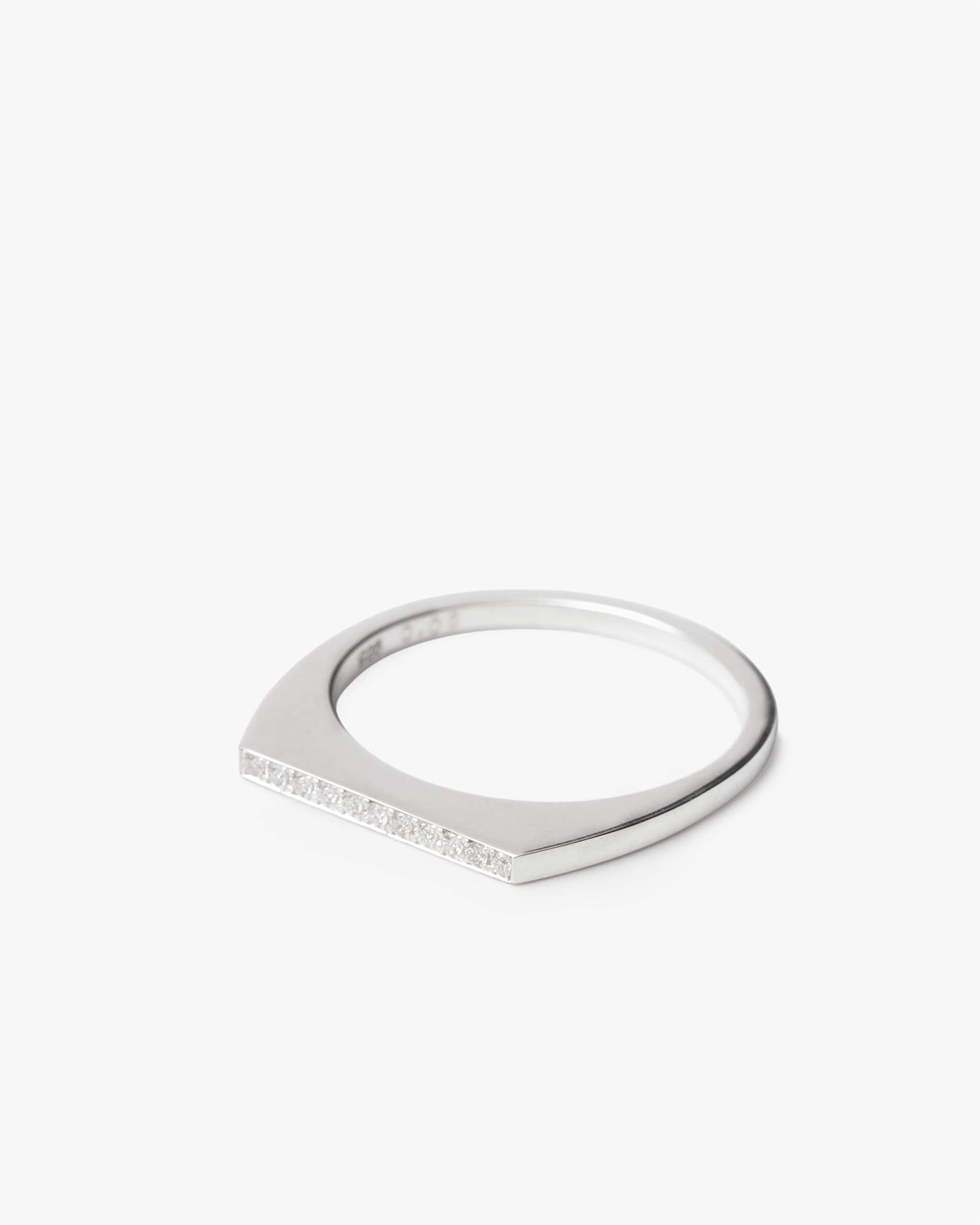 【NEW】期間限定価格 Flat Edge Diamond Ring | 1607R091010DM