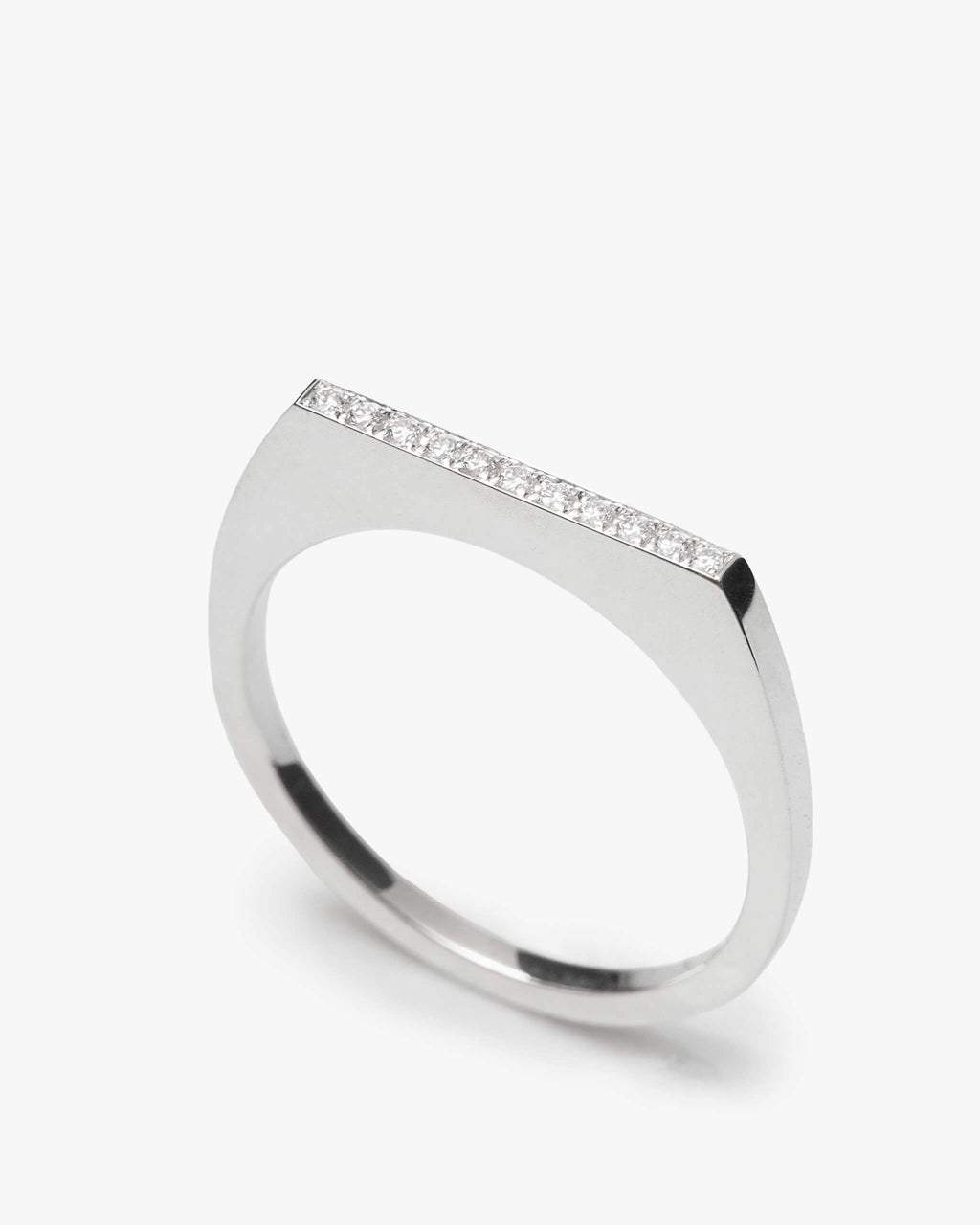 【NEW】期間限定価格 Flat Edge Diamond Ring | 1607R091010DM