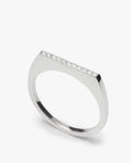 【NEW】期間限定価格 Flat Edge Diamond Ring | 1607R091010DM