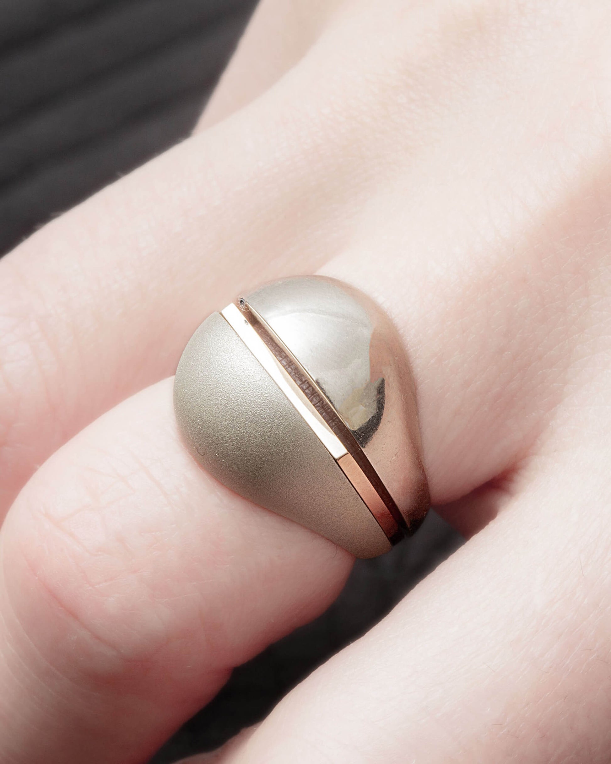 Half Oval Ring | 1607R081010L