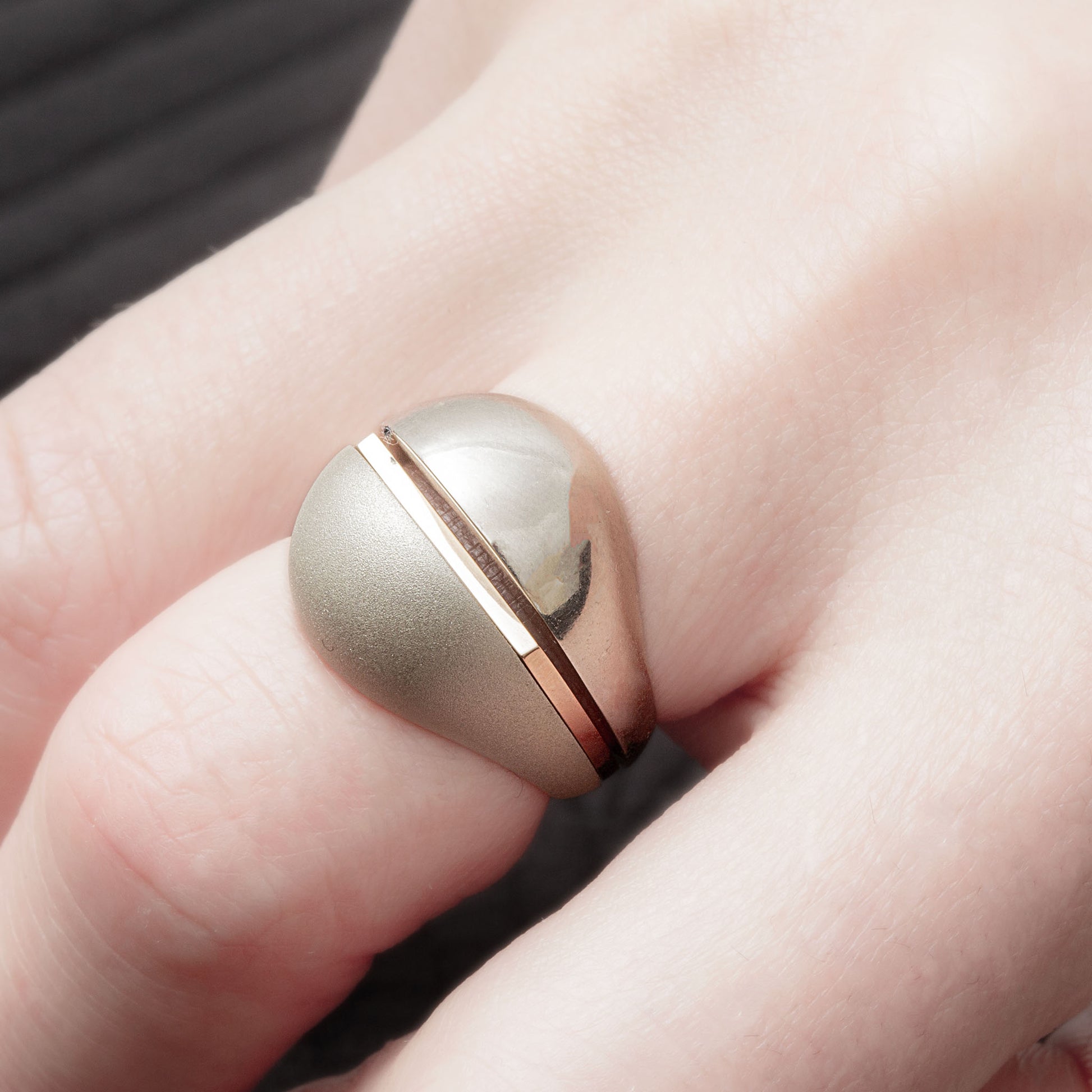 Half Oval Ring | 1607R081010L