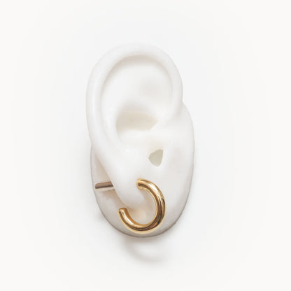 Bicolor Hoop Earring | 2001E011021