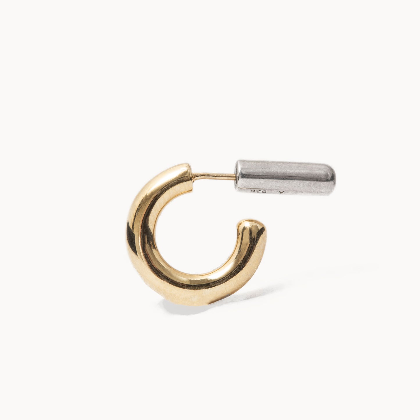 Bicolor Hoop Earring | 2001E021021