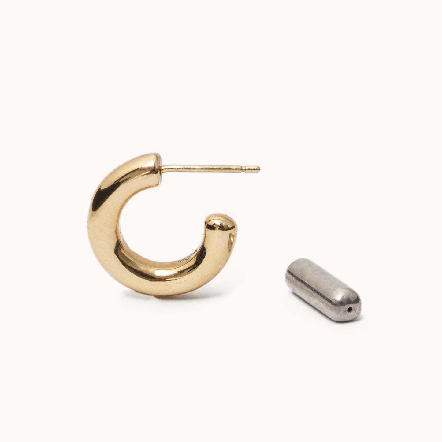 Bicolor Hoop Earring | 2001E021021