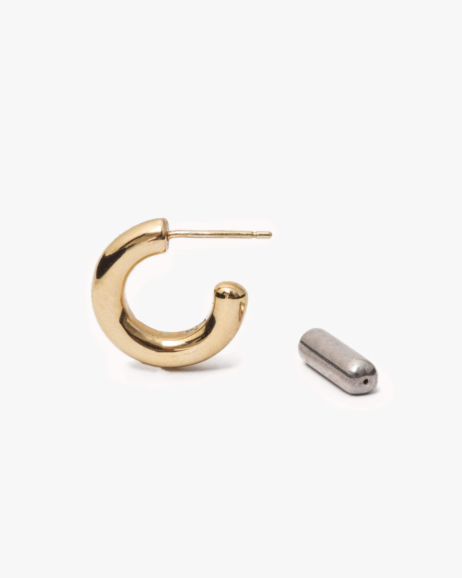 Bicolor Hoop Earring | 2001E021021