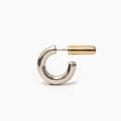 Bicolor Hoop Earring | 2001E021012