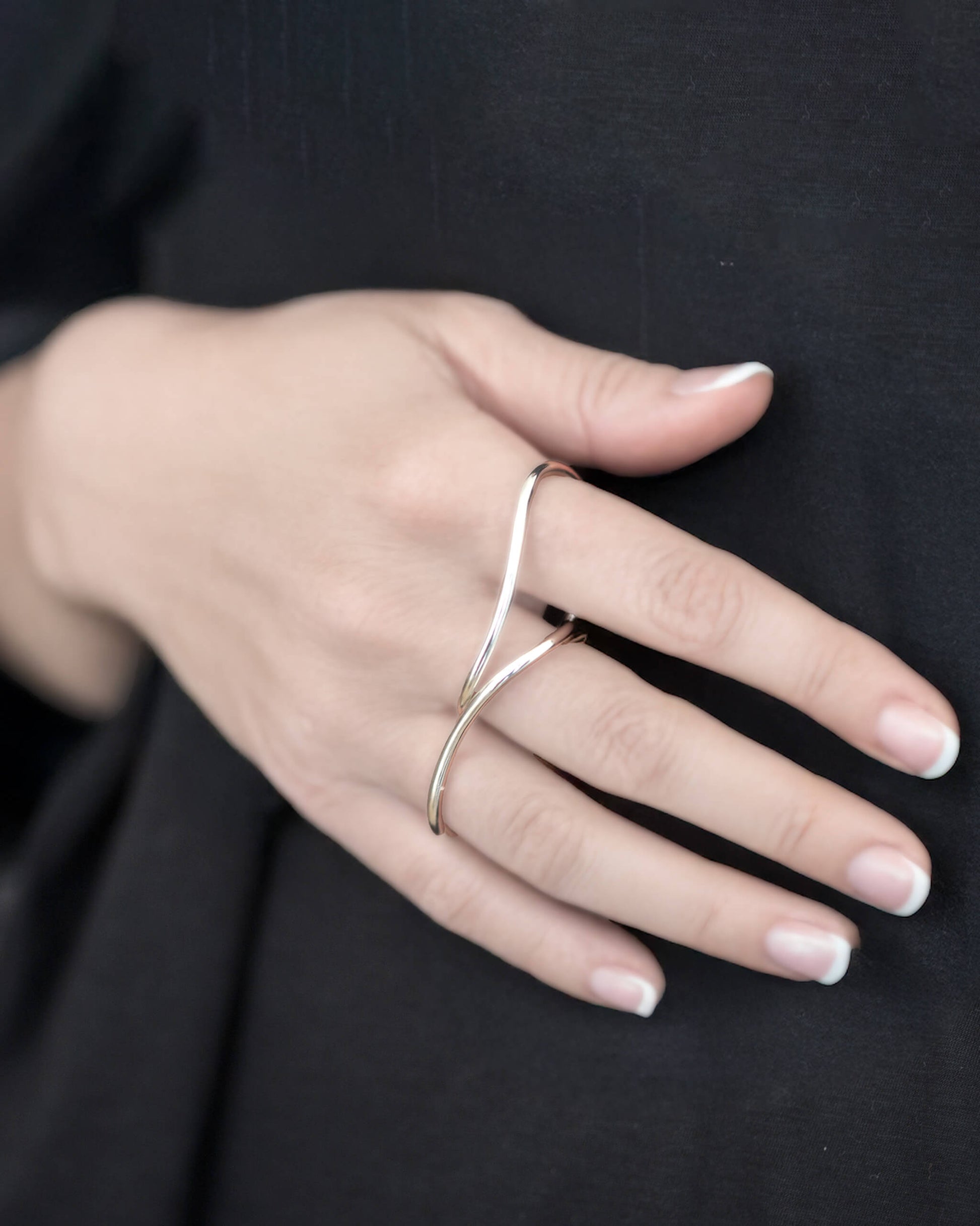 Double Two Finger Ring | 1602R211010