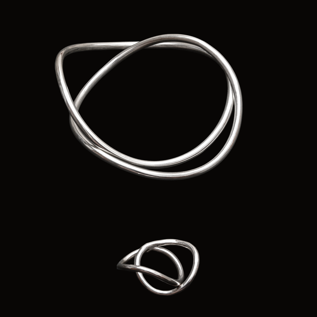 Double Loop Bangle | 1602B041010
