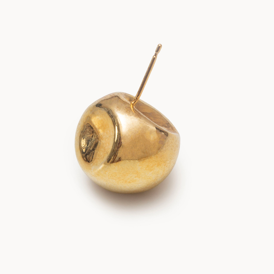 Crashed Ball Stud Earring | 2105E021020
