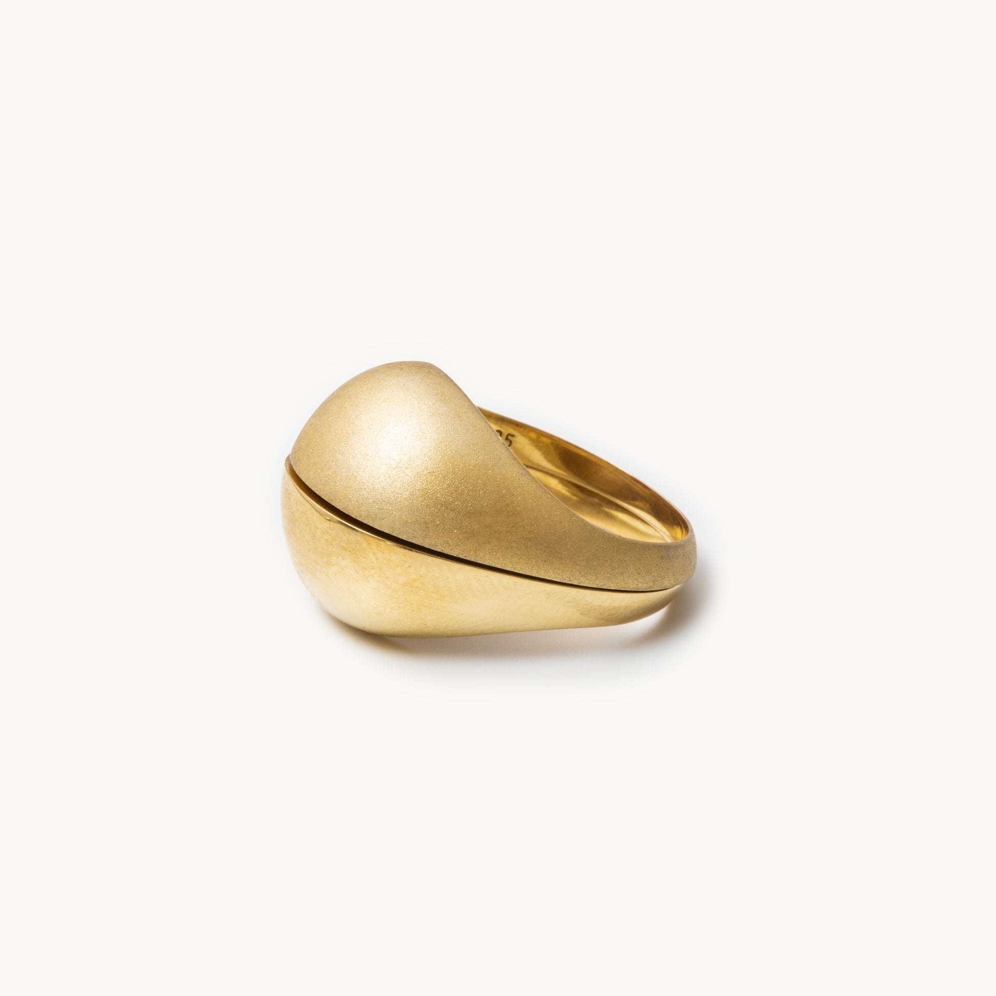 Half Oval Ring | 1607R081010L