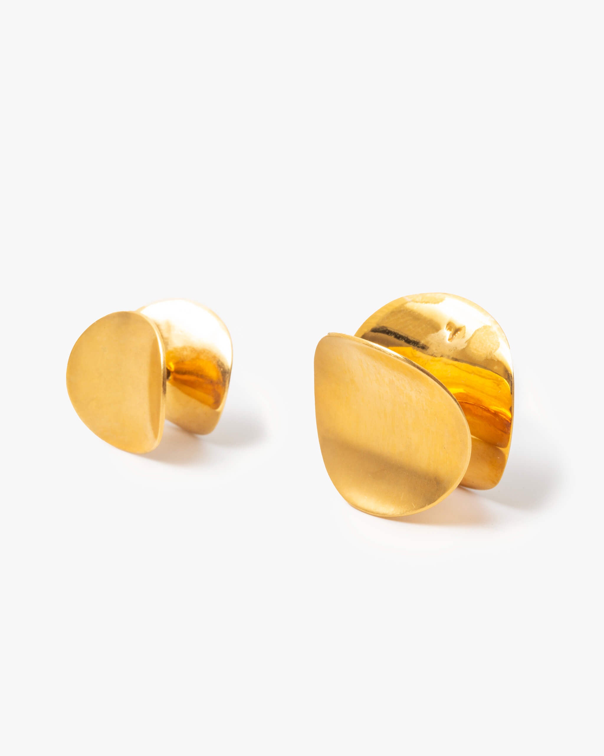 Curve Stud Earring L | 1801E051010S_1801E071010