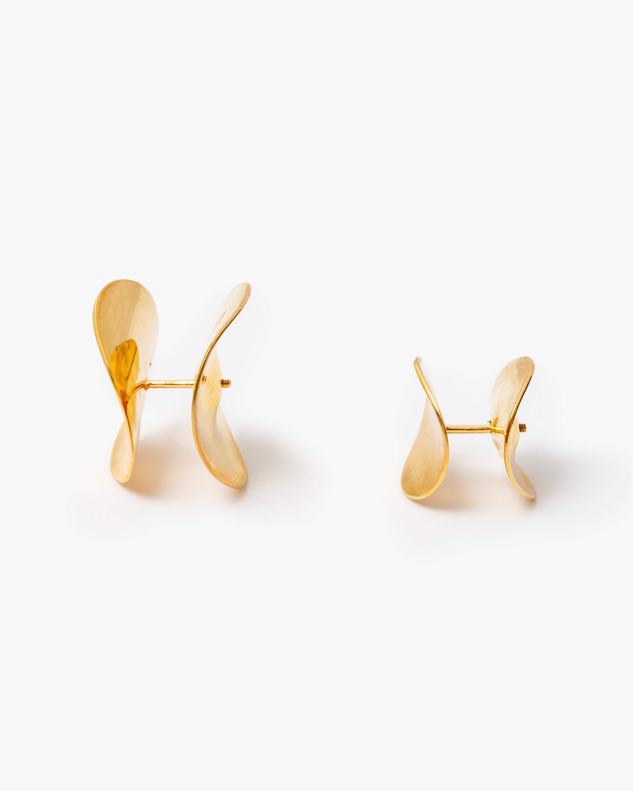 Curve Stud Earring L | 1801E051010S_1801E071010
