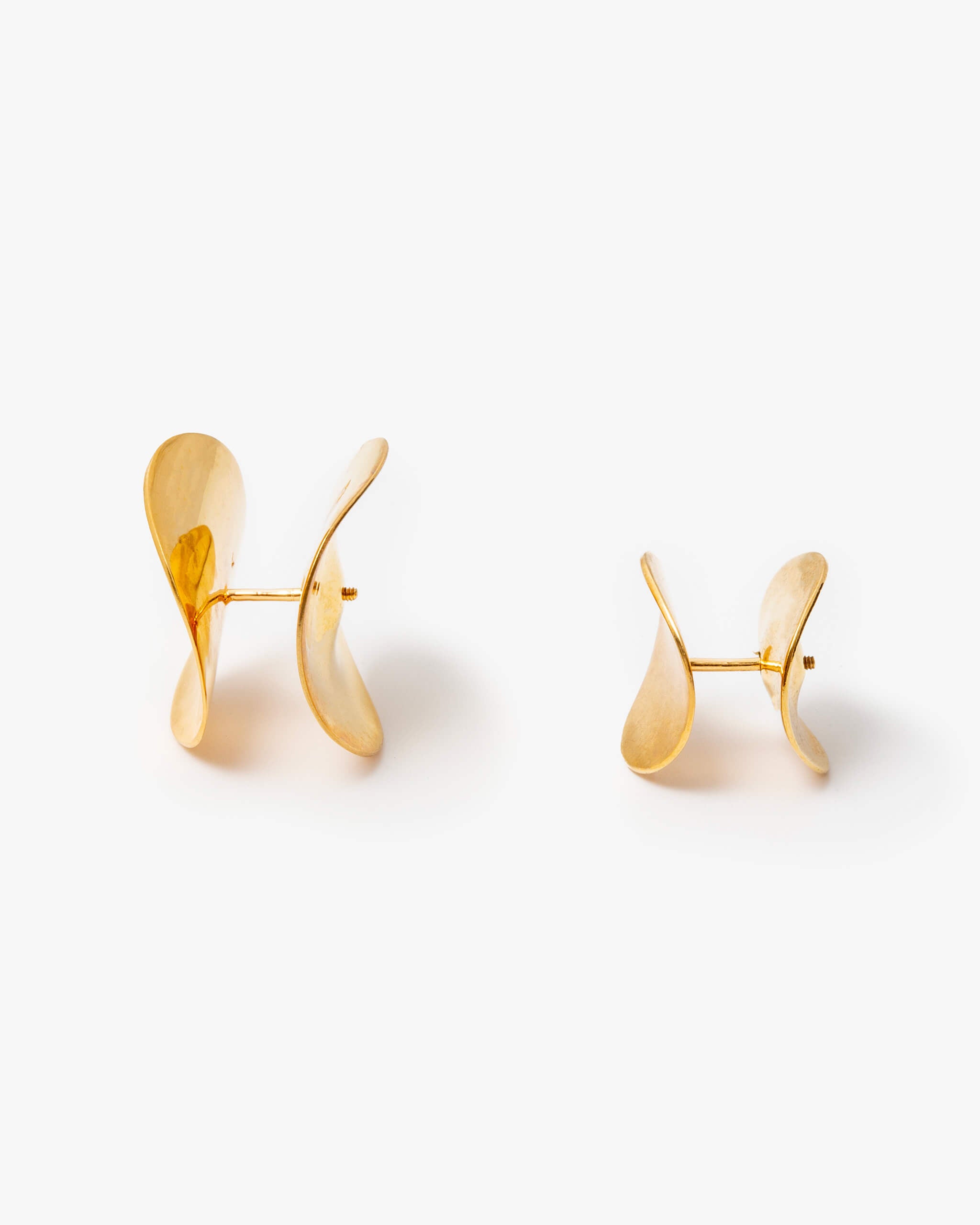 Curve Stud Earring L | 1801E051010L_1801E071010