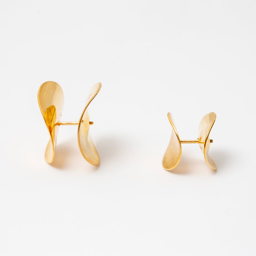 Curve Stud Earring L | 1801E051010S_1801E071010
