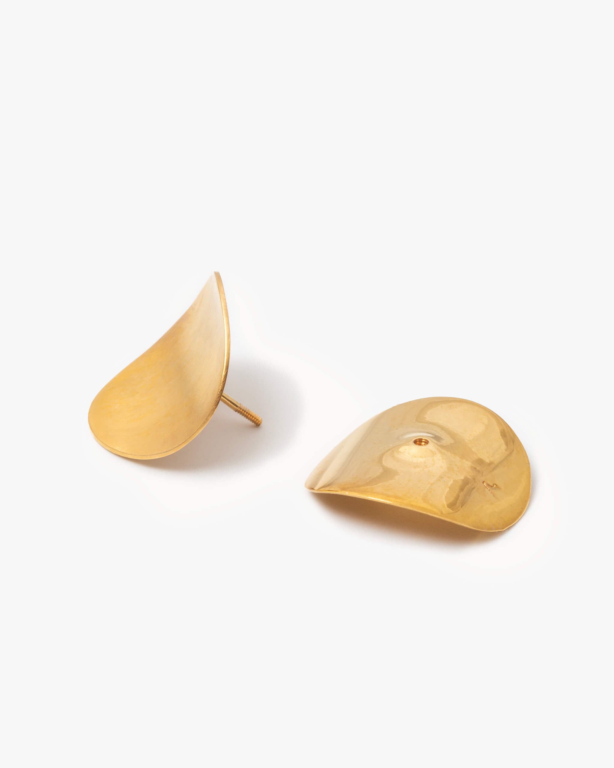 Curve Stud Earring L | 1801E051010S_1801E071010
