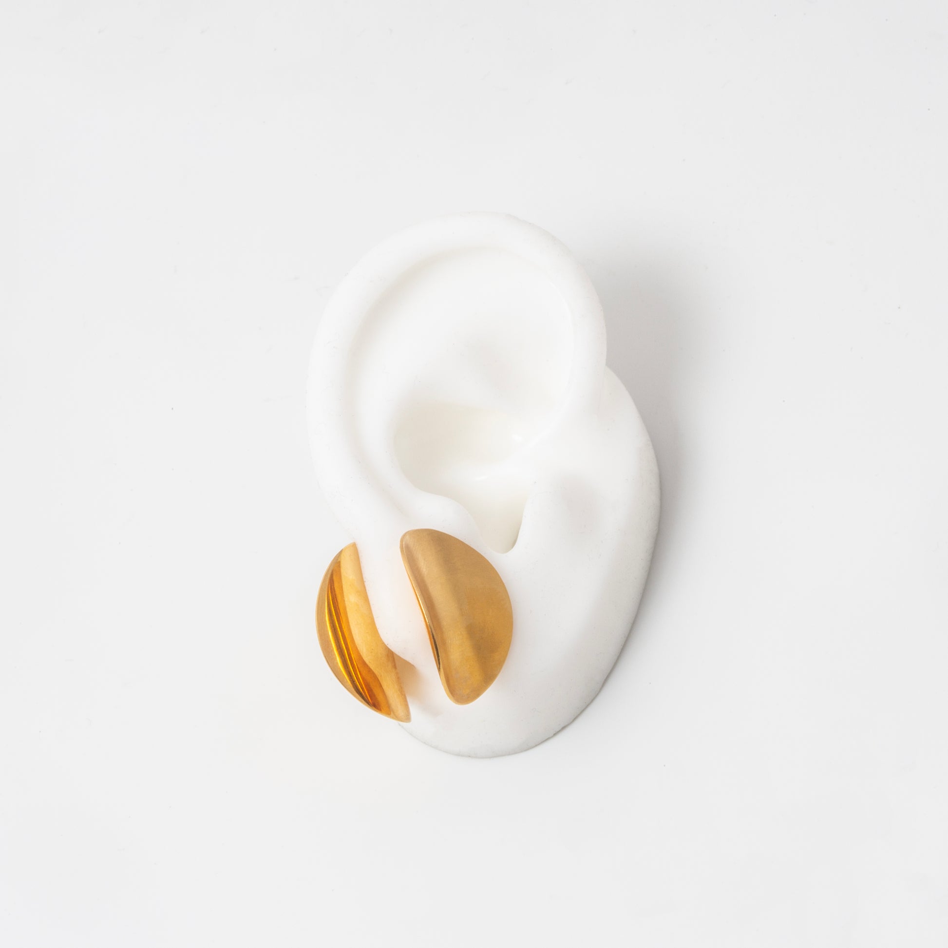 Curve Stud Earring L | 1801E051010S_1801E071010