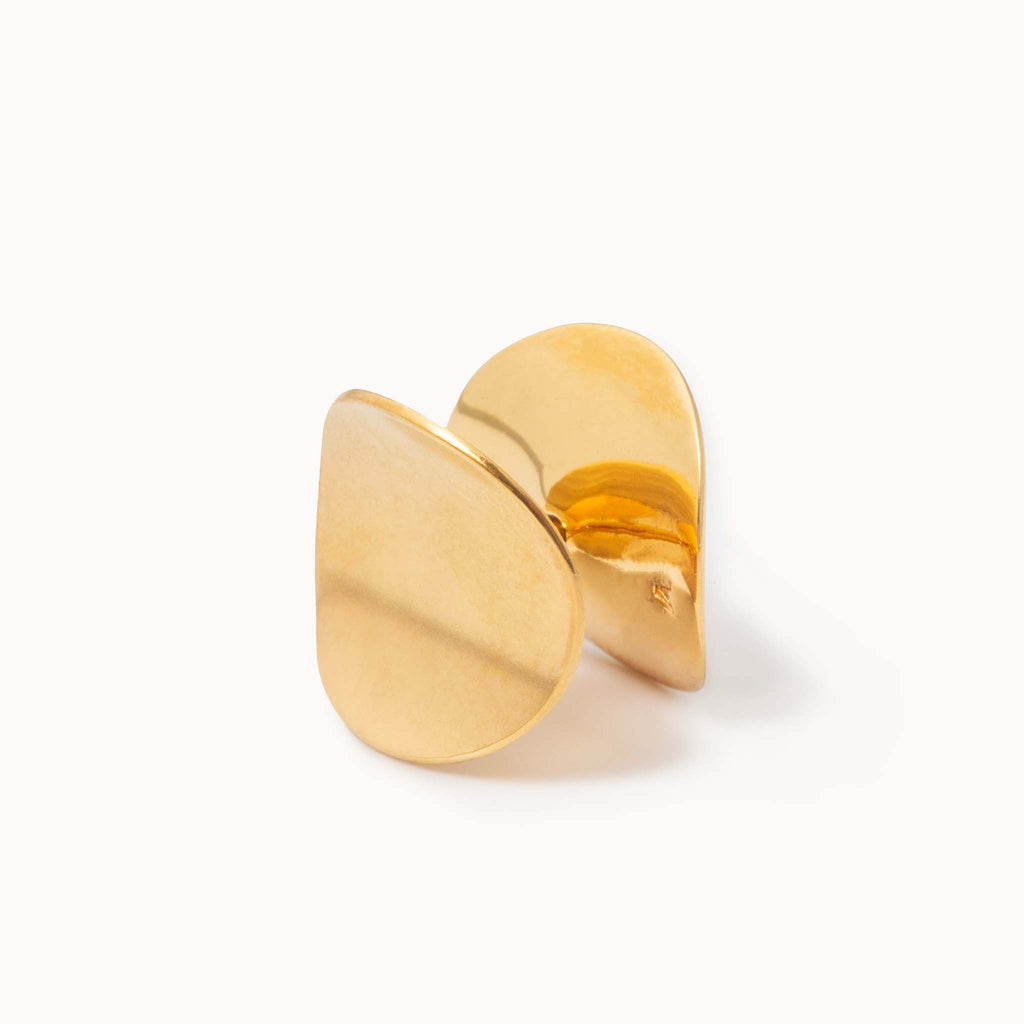 Curve Stud Earring L | 1801E051010S_1801E071010
