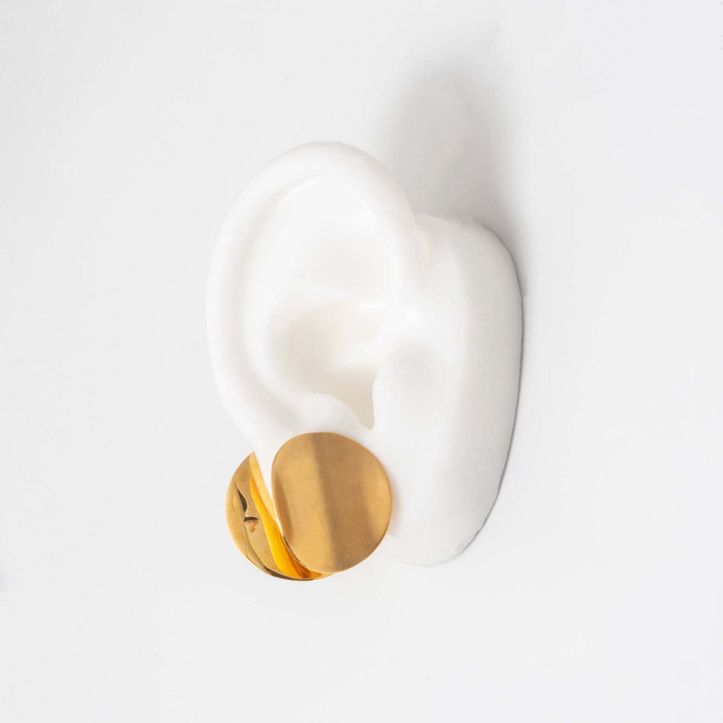 Curve Stud Earring L | 1801E051010S_1801E071010