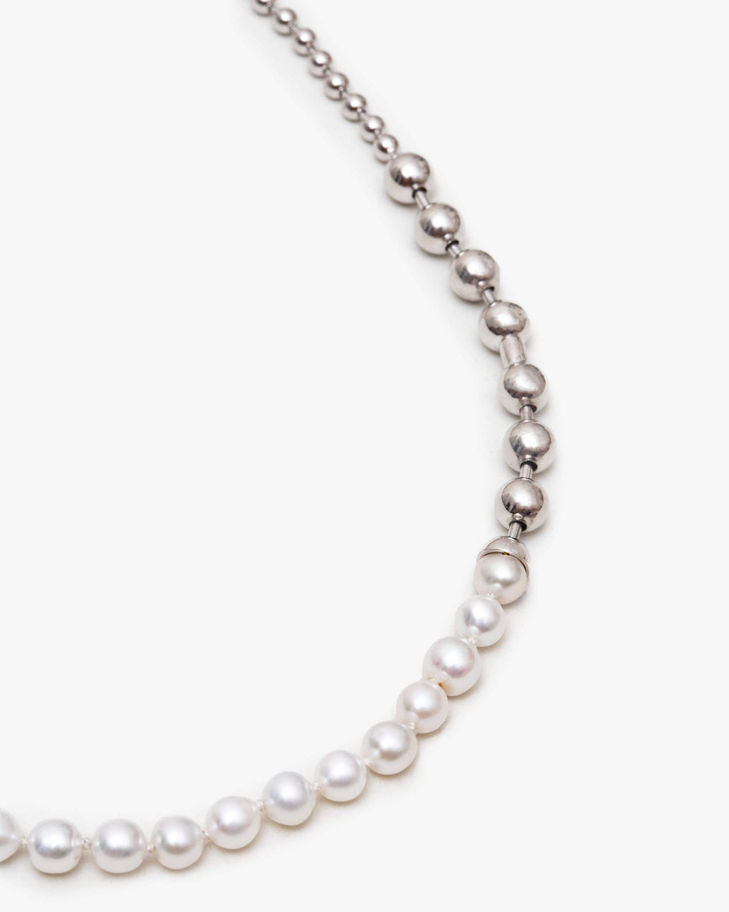 Ball Chain / Pearl Necklace | 1803N211040