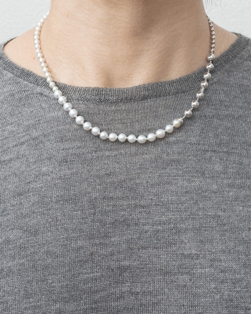 Ball Chain / Pearl Necklace | 1803N211040