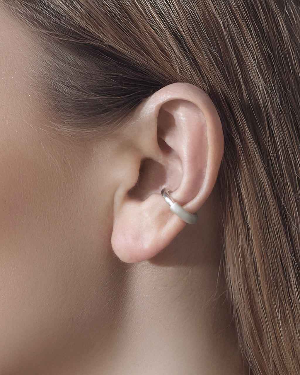 Mat Ear Cuff S | 2001C041010_mat