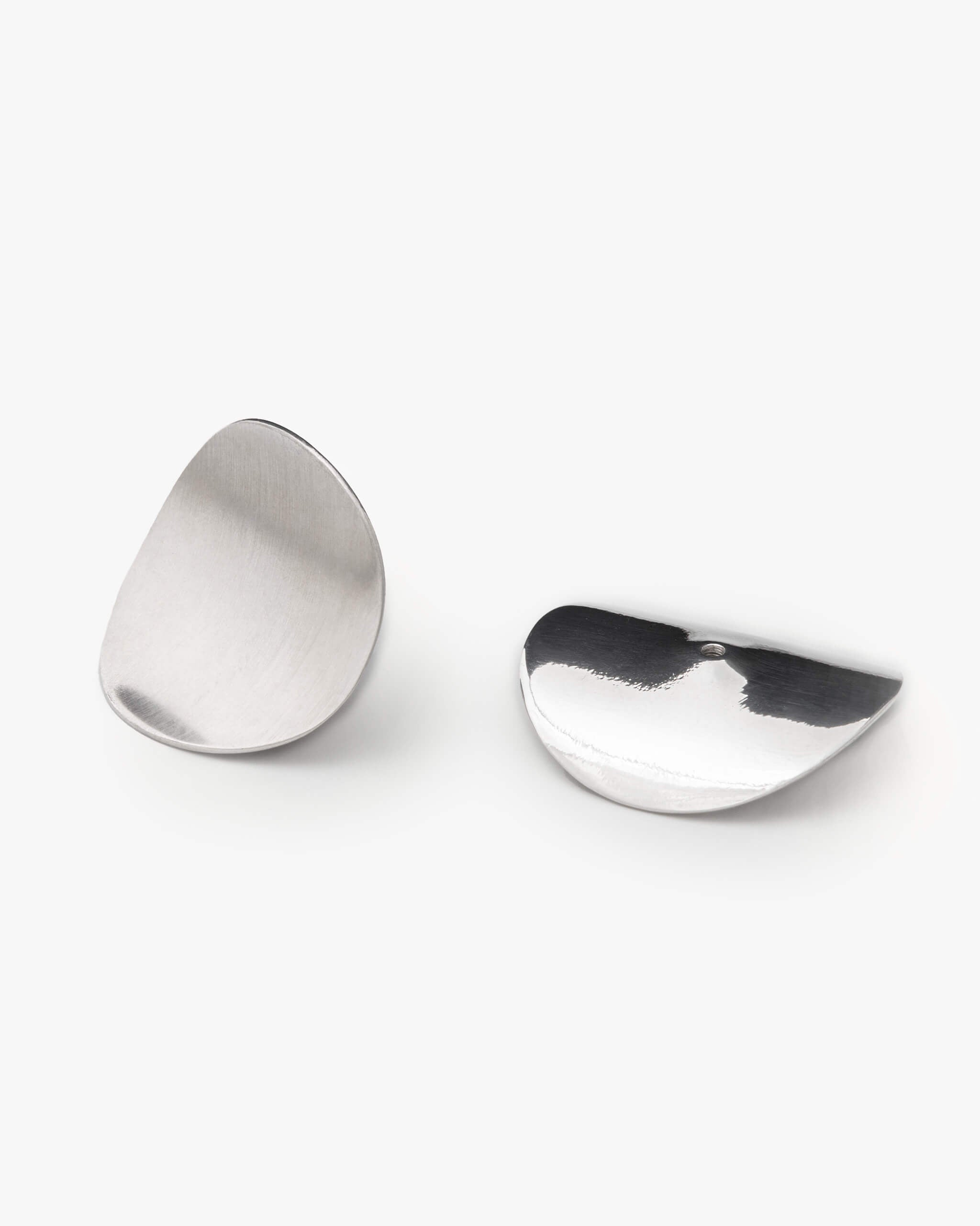 Curve Stud Earring L | 1801E051010S_1801E071010