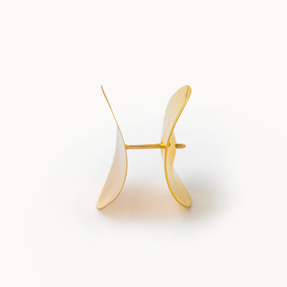 Curve Stud Earring L | 1801E051020L_1801E071020