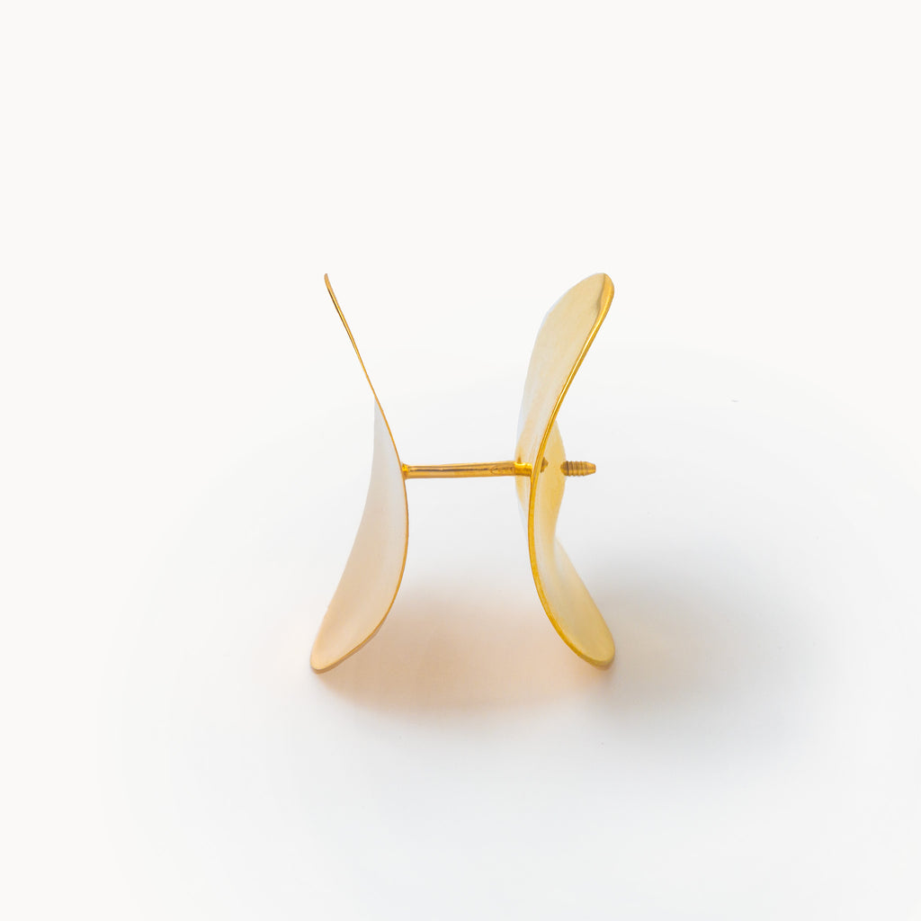 Curve Stud Earring L | 1801E051010S_1801E071010