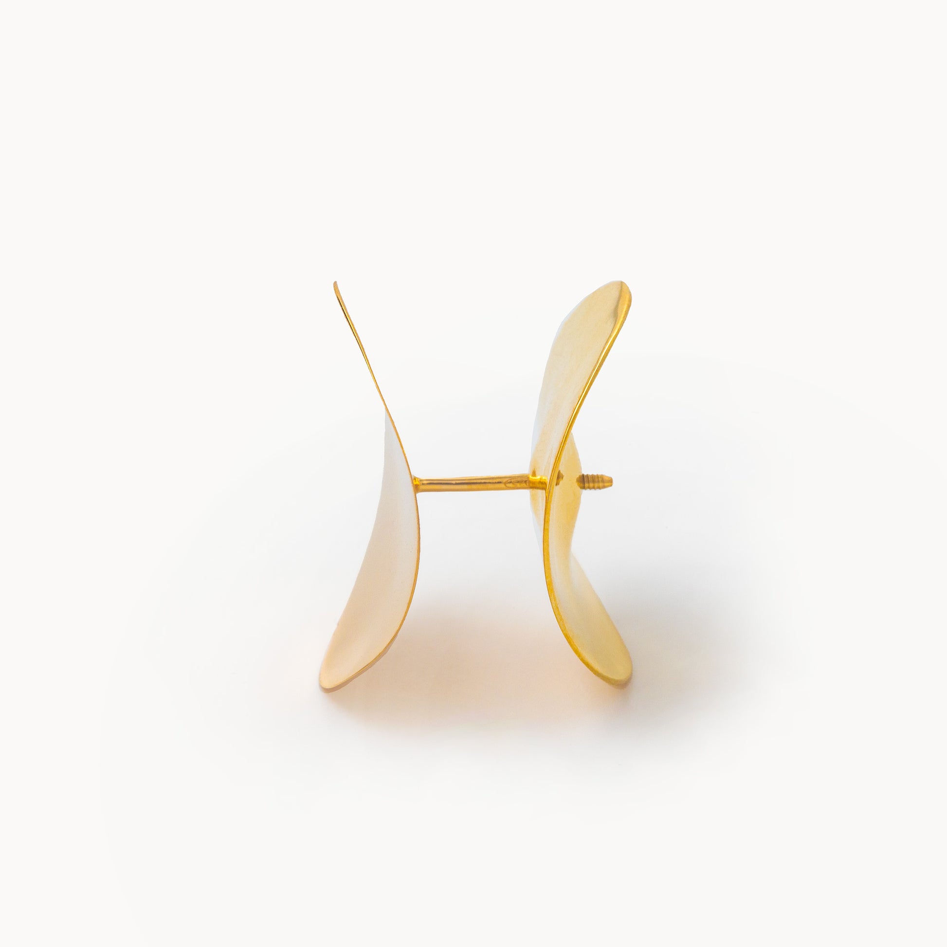 Curve Stud Earring L | 1801E051010L_1801E071010