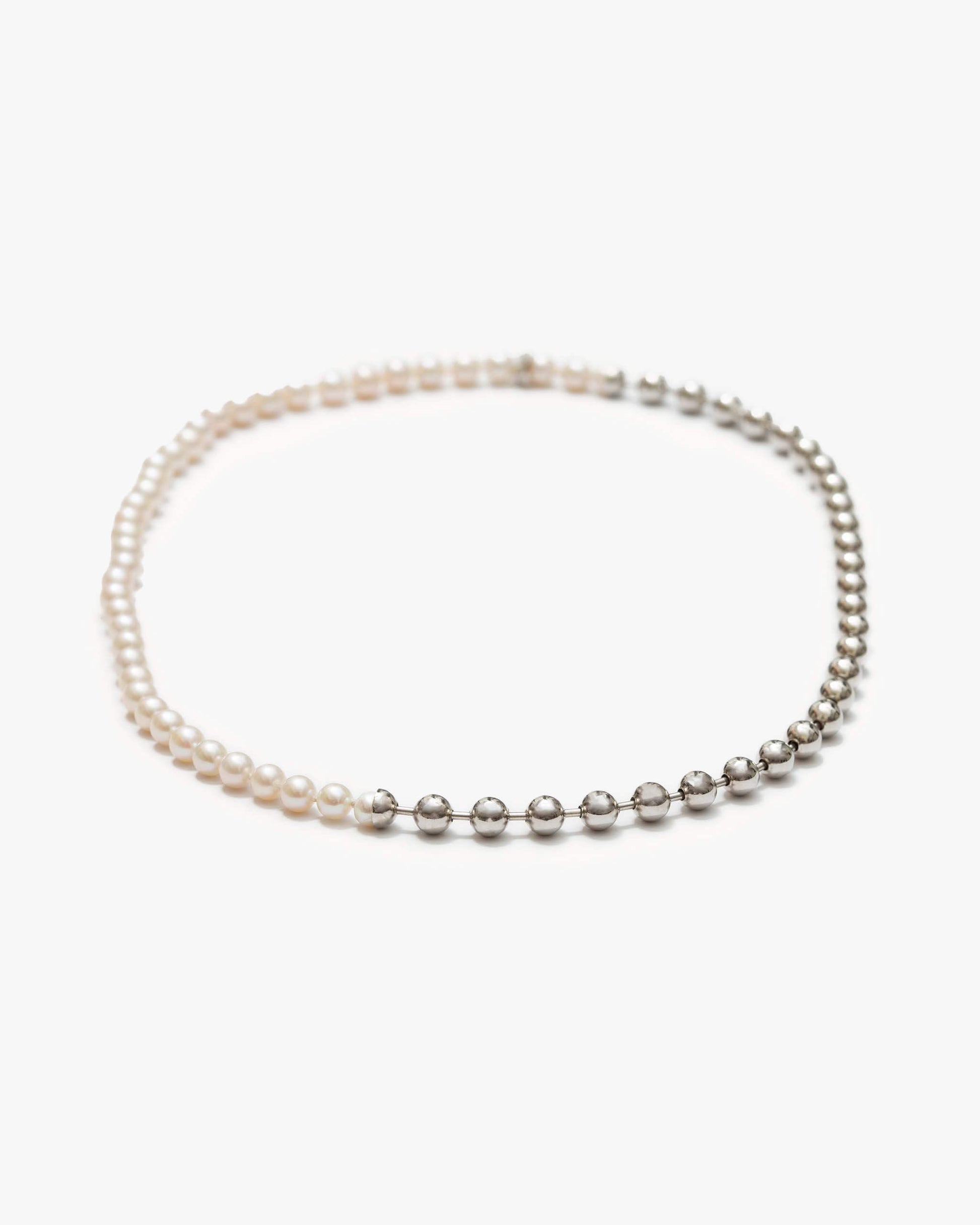 Ball Chain / Pearl Necklace | 1803N091040_L