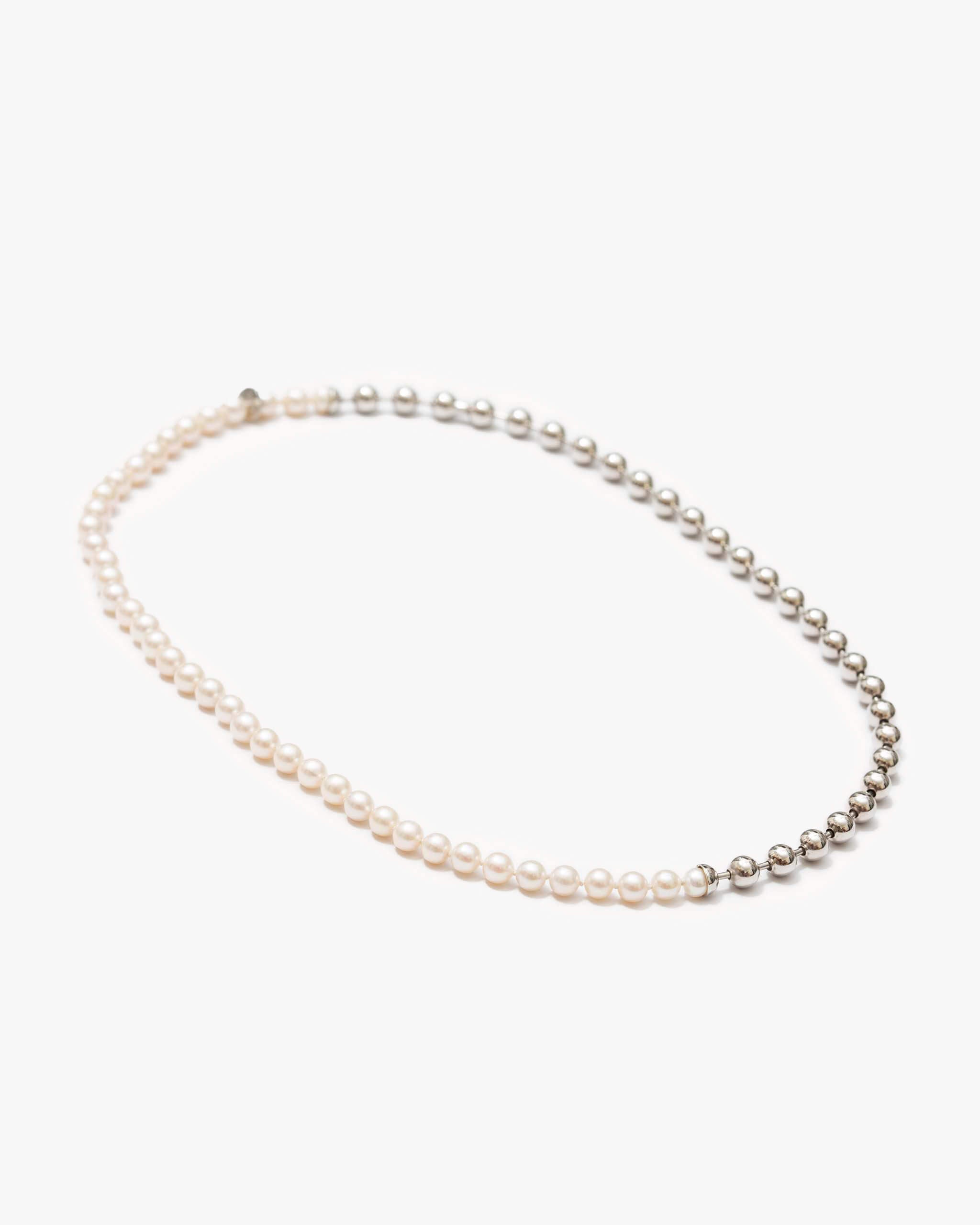 Ball Chain / Pearl Necklace | 1803N091040_L