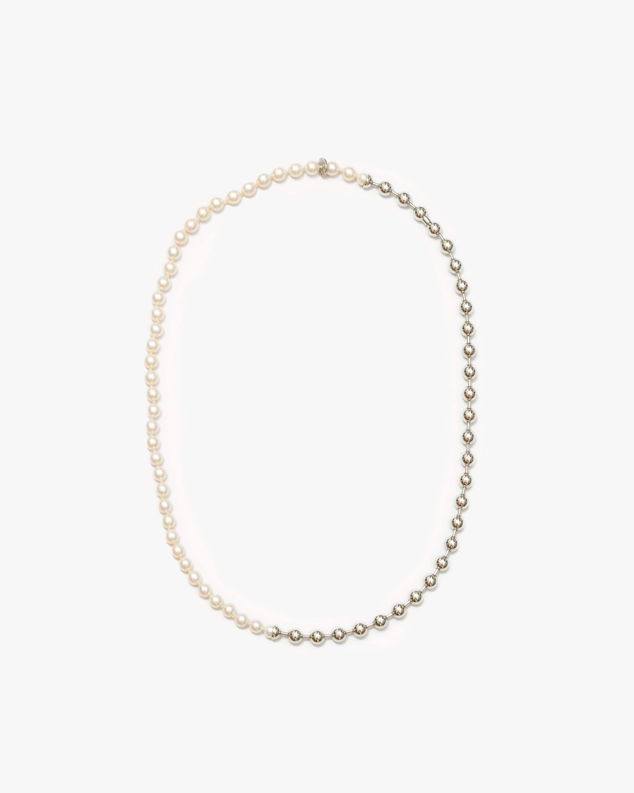 Ball Chain / Pearl Necklace | 1803N091040_L