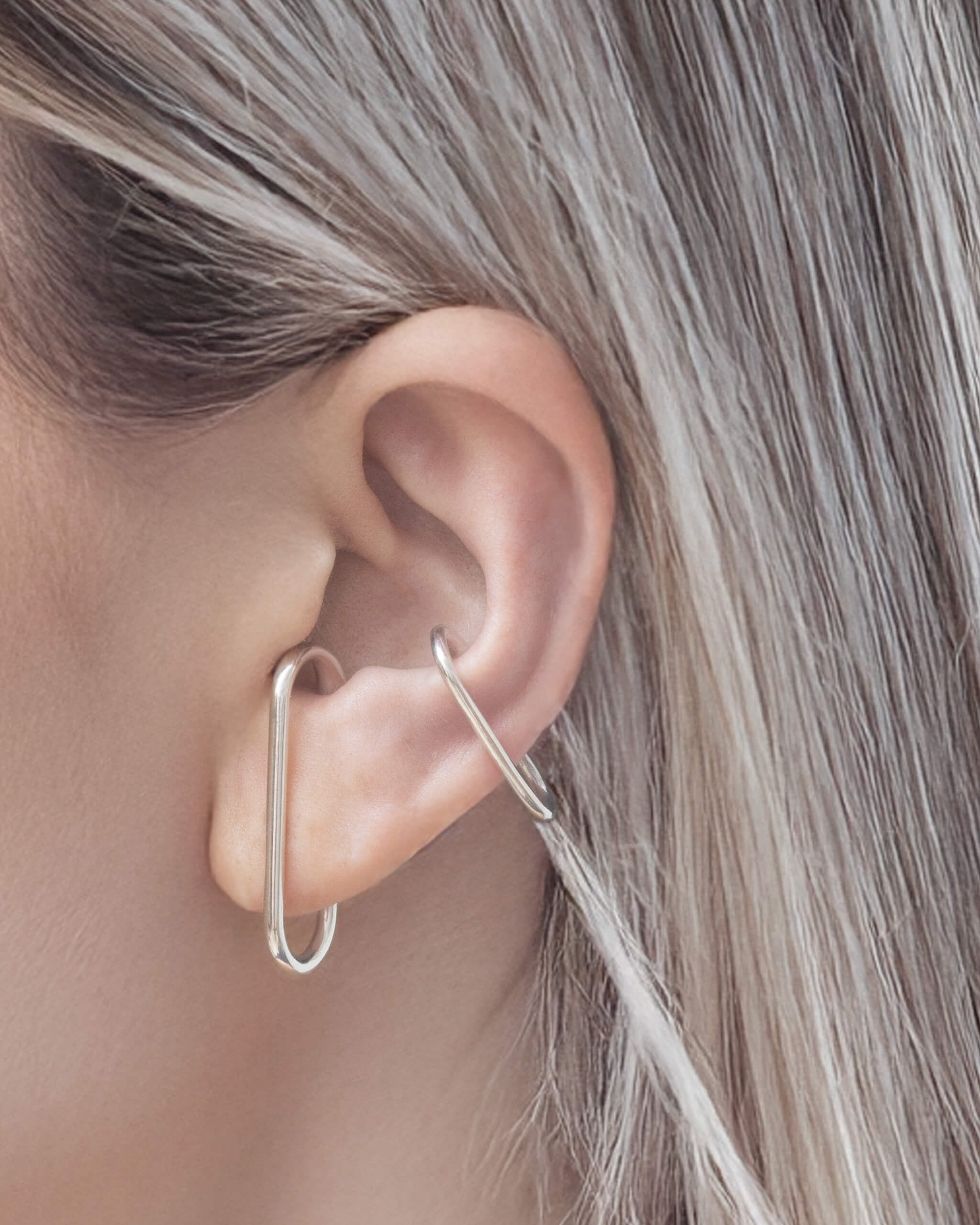 Elliptical Ear Cuff L | 1706C191010