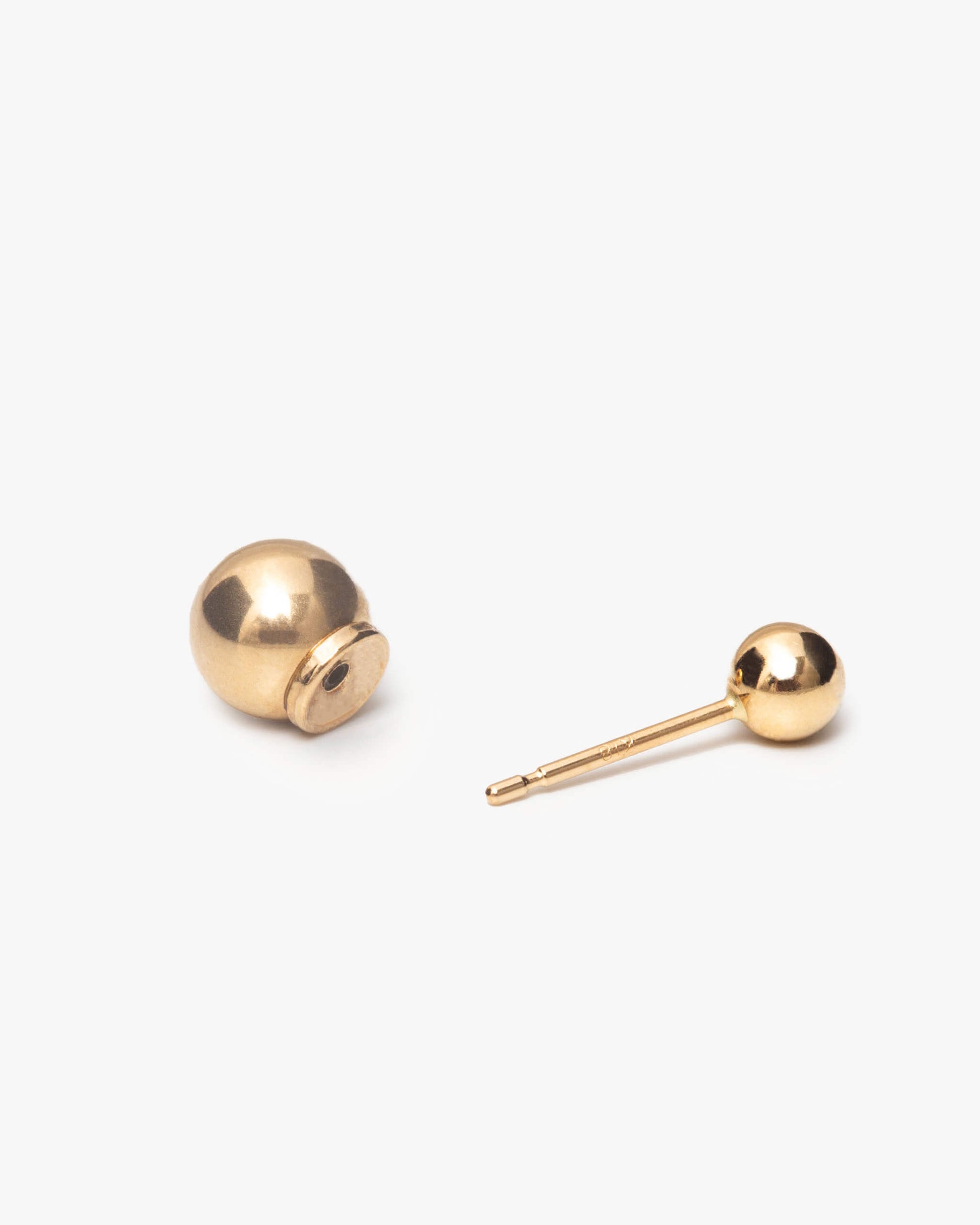 K18YG Double Ball Earring | 2302E042020