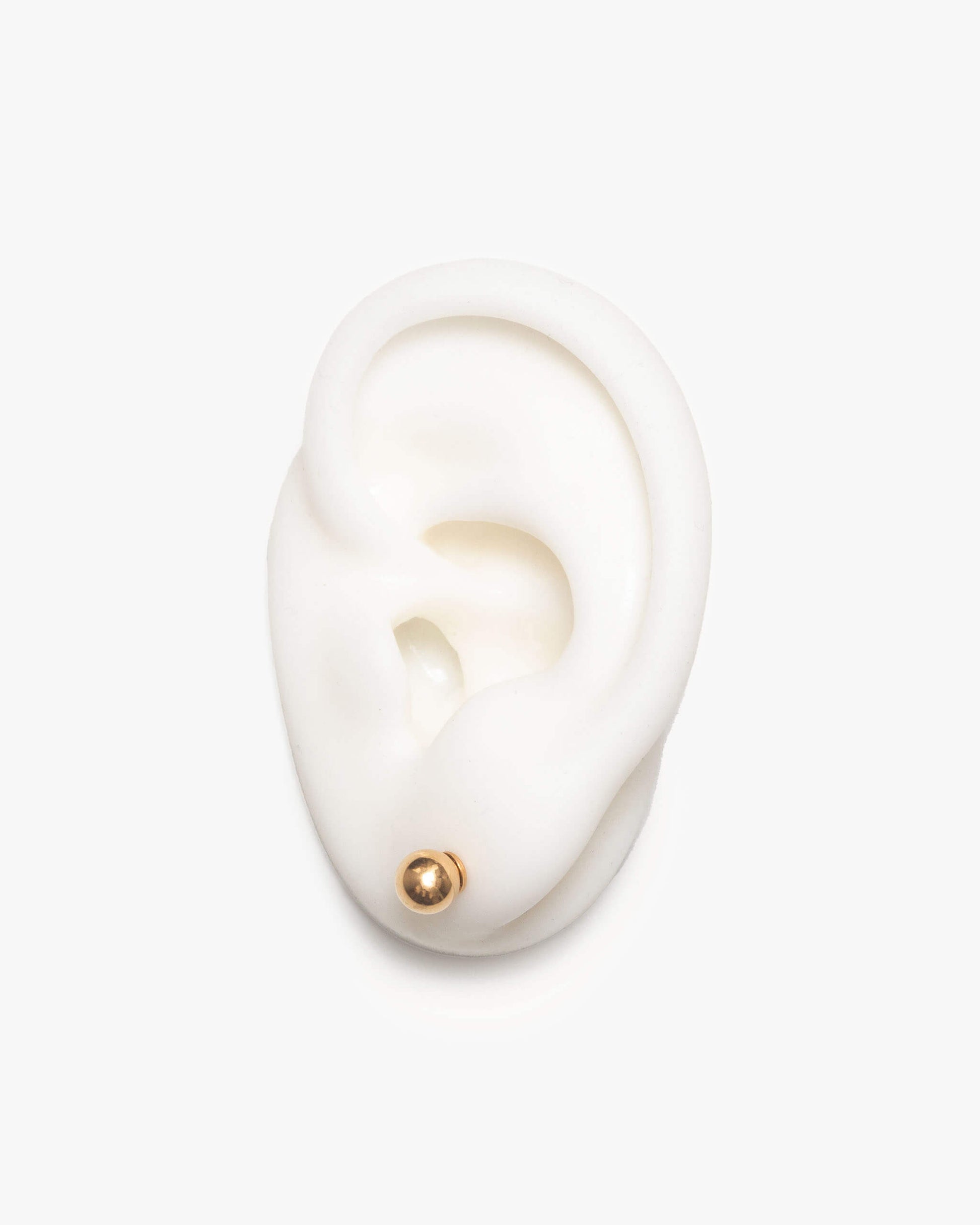 K18YG Double Ball Earring | 2302E042020