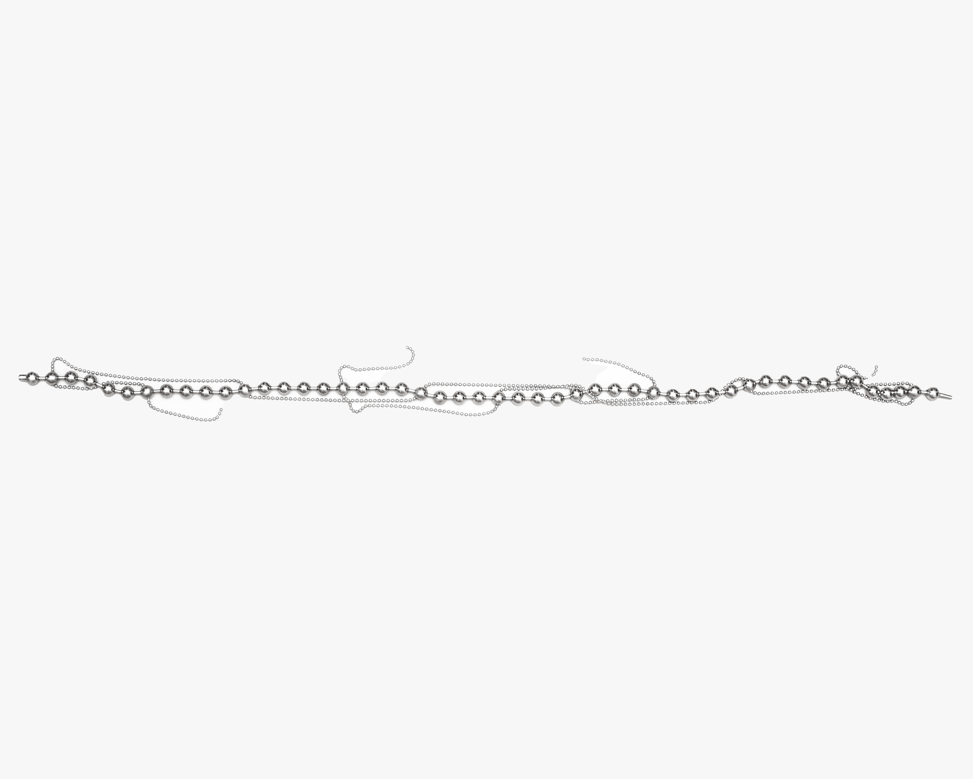 DB Ball Chain Necklace | 2003N011040