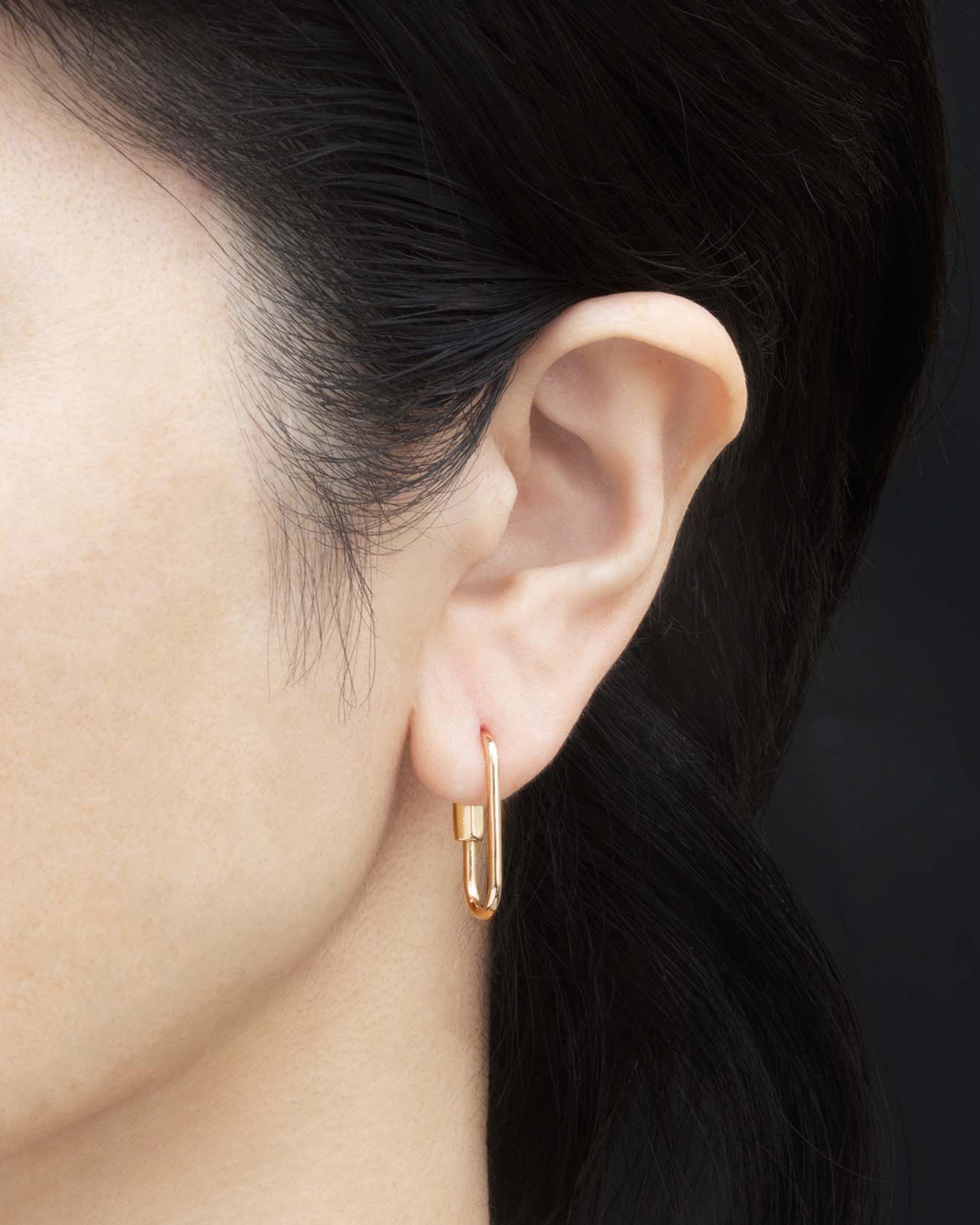 Hoop Earring S K10YG | 1706E303030