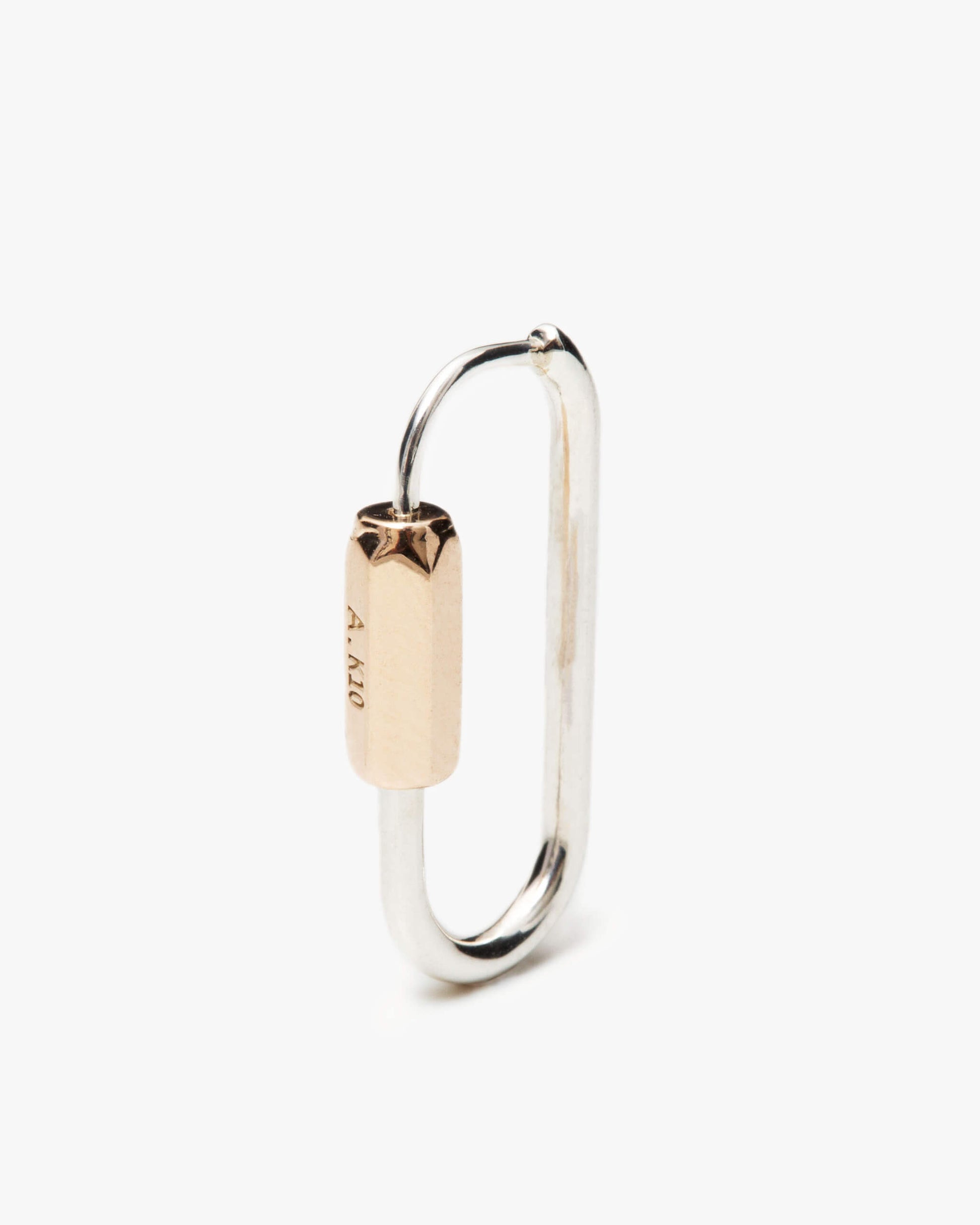 Hoop Earring S SV/GD | 1706E301313