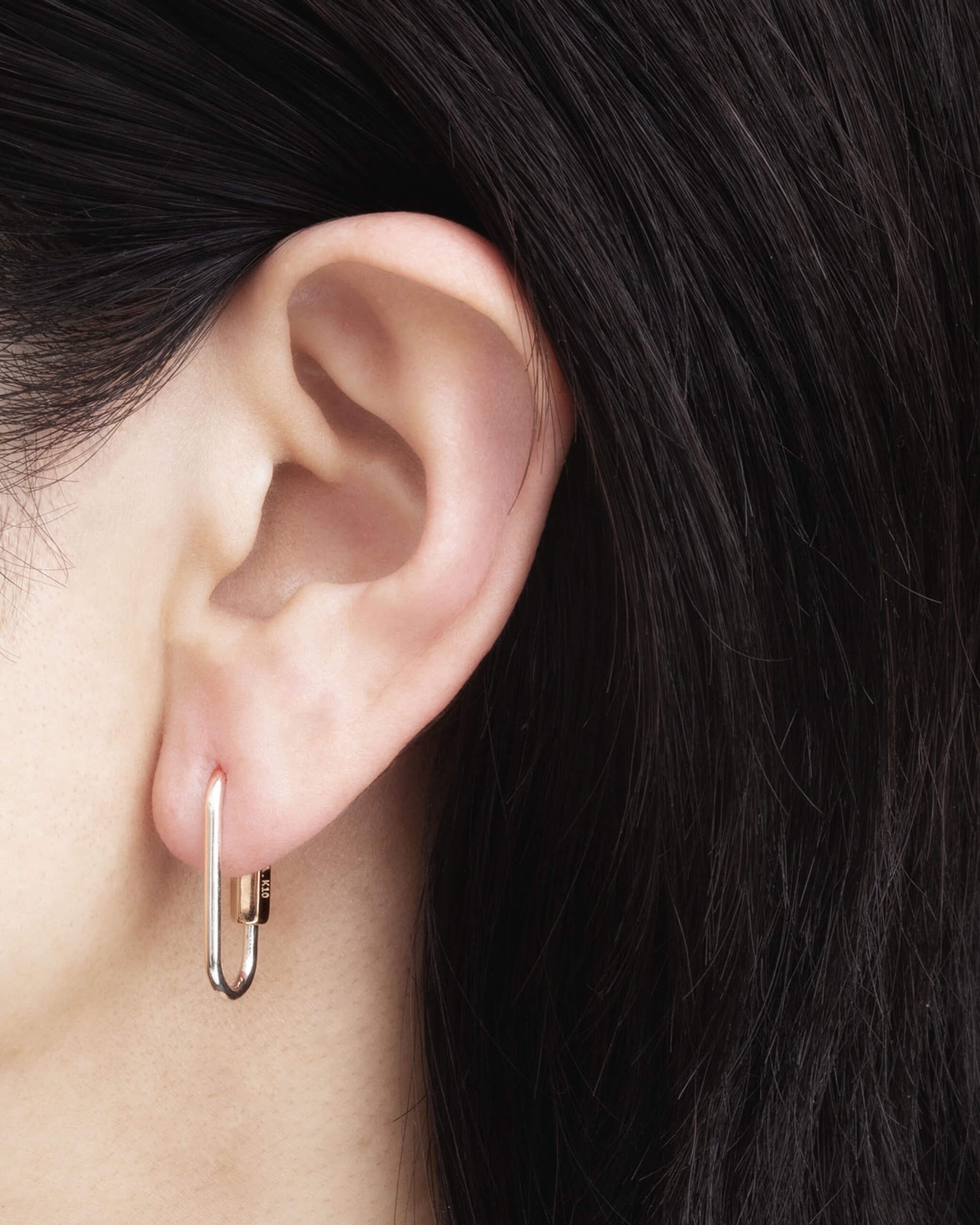 Hoop Earring S SV/GD | 1706E301313