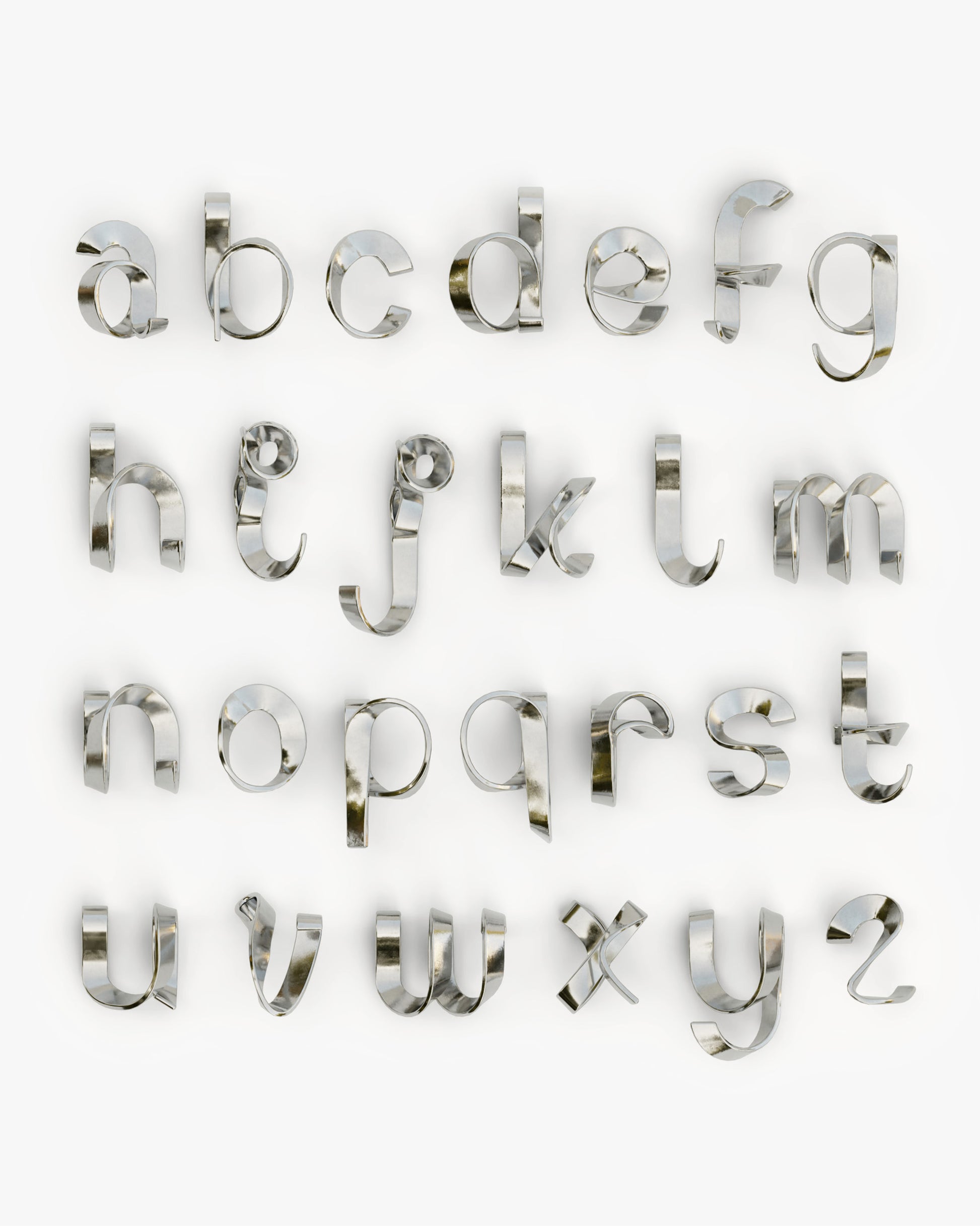 Alphabet Charm Necklace | 2402N031010