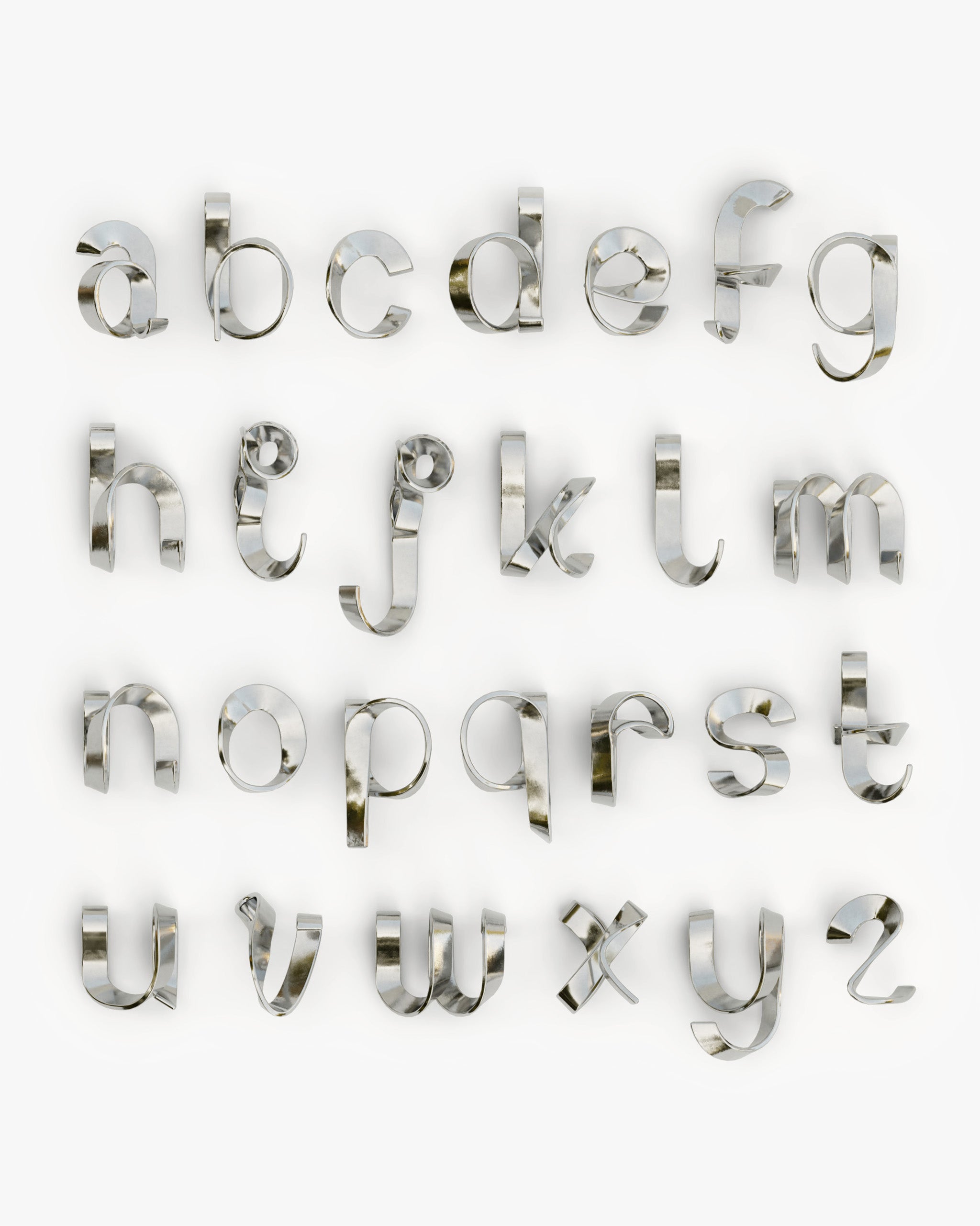 Alphabet Charm Necklace | 2402N031010