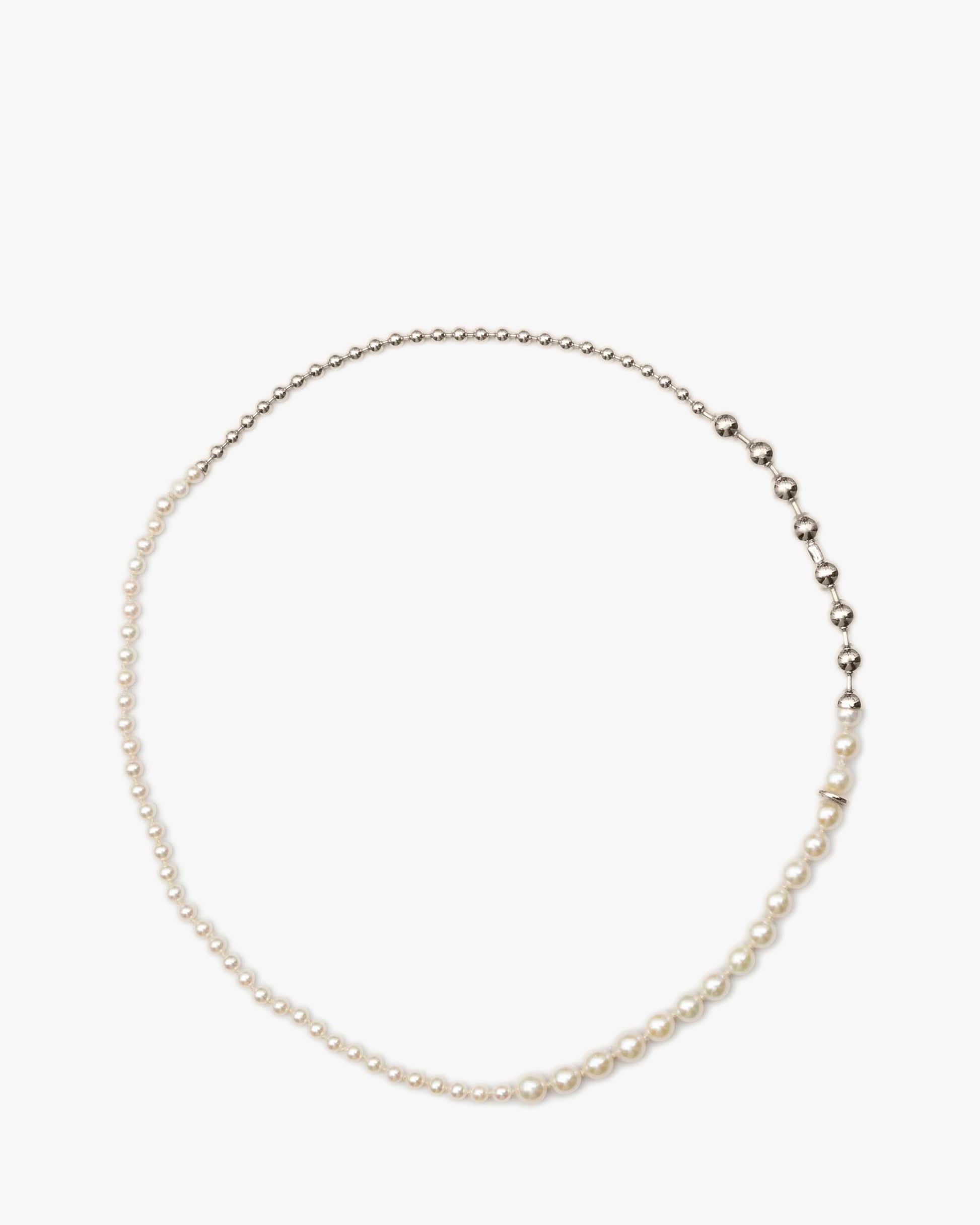 Ball Chain / Pearl Necklace | 1803N211040