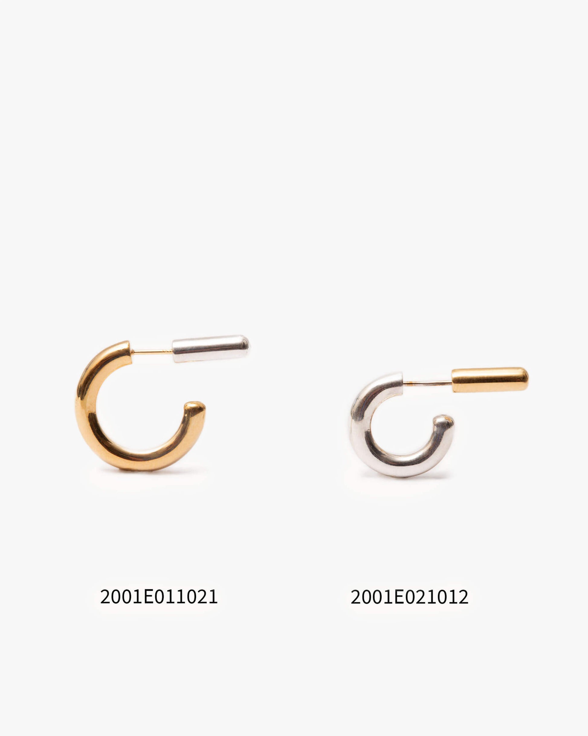 Bicolor Hoop Earring | 2001E011021
