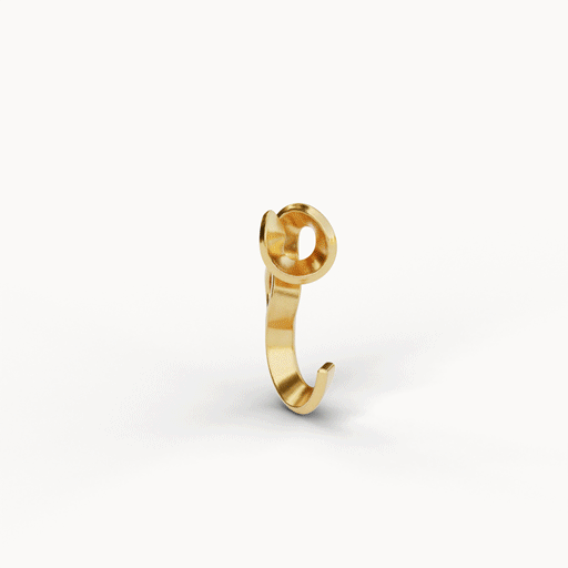 Alphabet Charm Necklace | 2402H012020_2402N022020