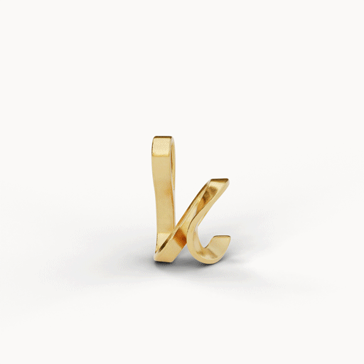 Alphabet Charm Necklace | 2402H012020_2402N022020